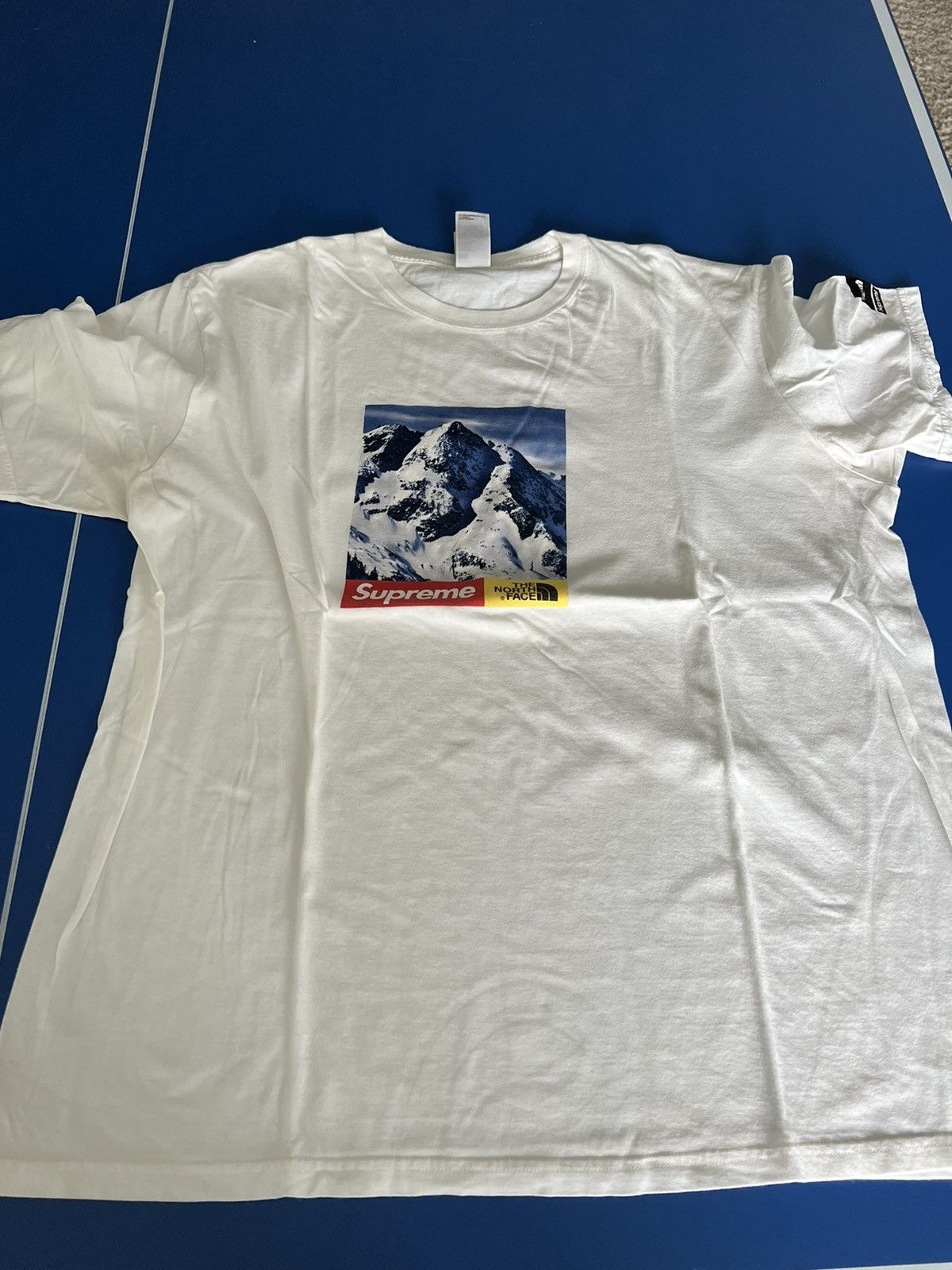 North Face Supreme Mountain T Shirt | Grailed