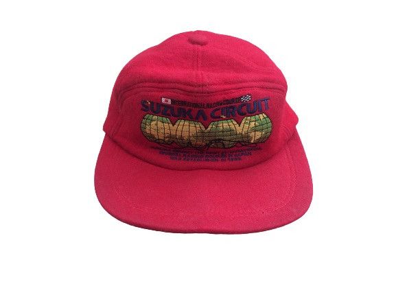image of Gear For Sports x Racing Vintage Suzuka Circuit Snapback Hat in Red, Men's