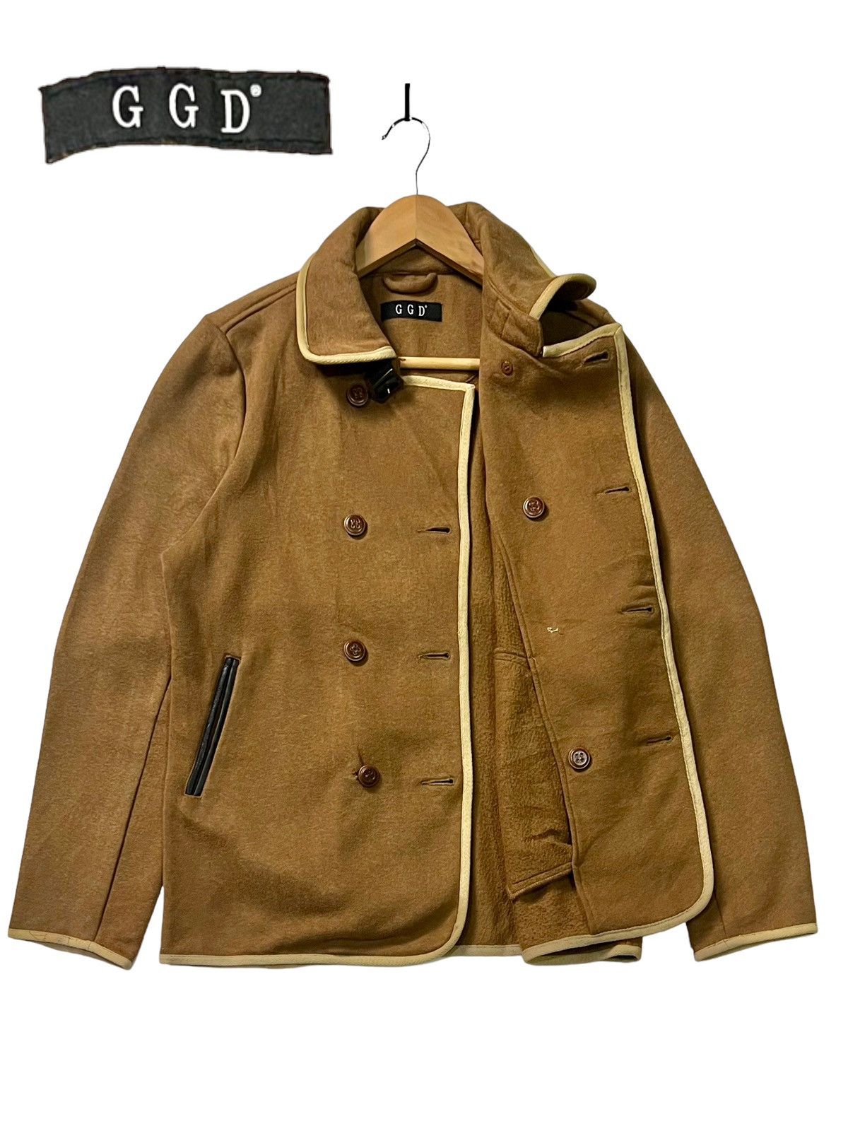 VINTAGE GRAND GLOBAL DESIGN ( G.G.D ) SUEDE JACKET