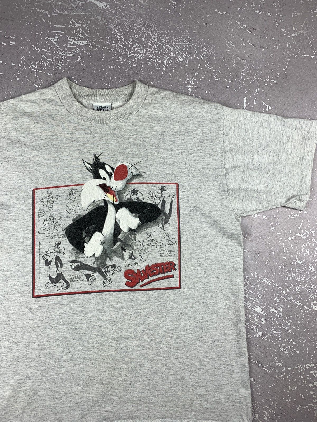 Vintage × Warner Bros Looney Tunes 1994 Sylvester Tee Shirt Single Stitch Size US XL / EU 56 / 4 - 2 Thumbnail