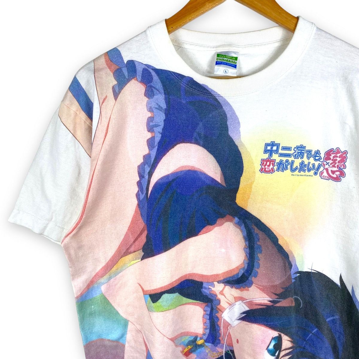 Cartoon Network × Japanese Brand × Vintage CHUUNIBYOU DEMO KOI GA SHITAI ANIME MANGA T SHIRT HENTAI Size US L / EU 52-54 / 3 - 5 Thumbnail