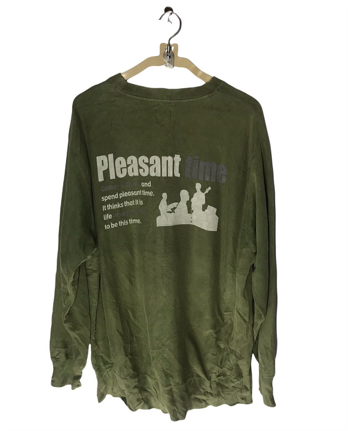 Vintage Vintage union made by diamonds head distressed sweatshirt Size US XL / EU 56 / 4 - 2 Thumbnail