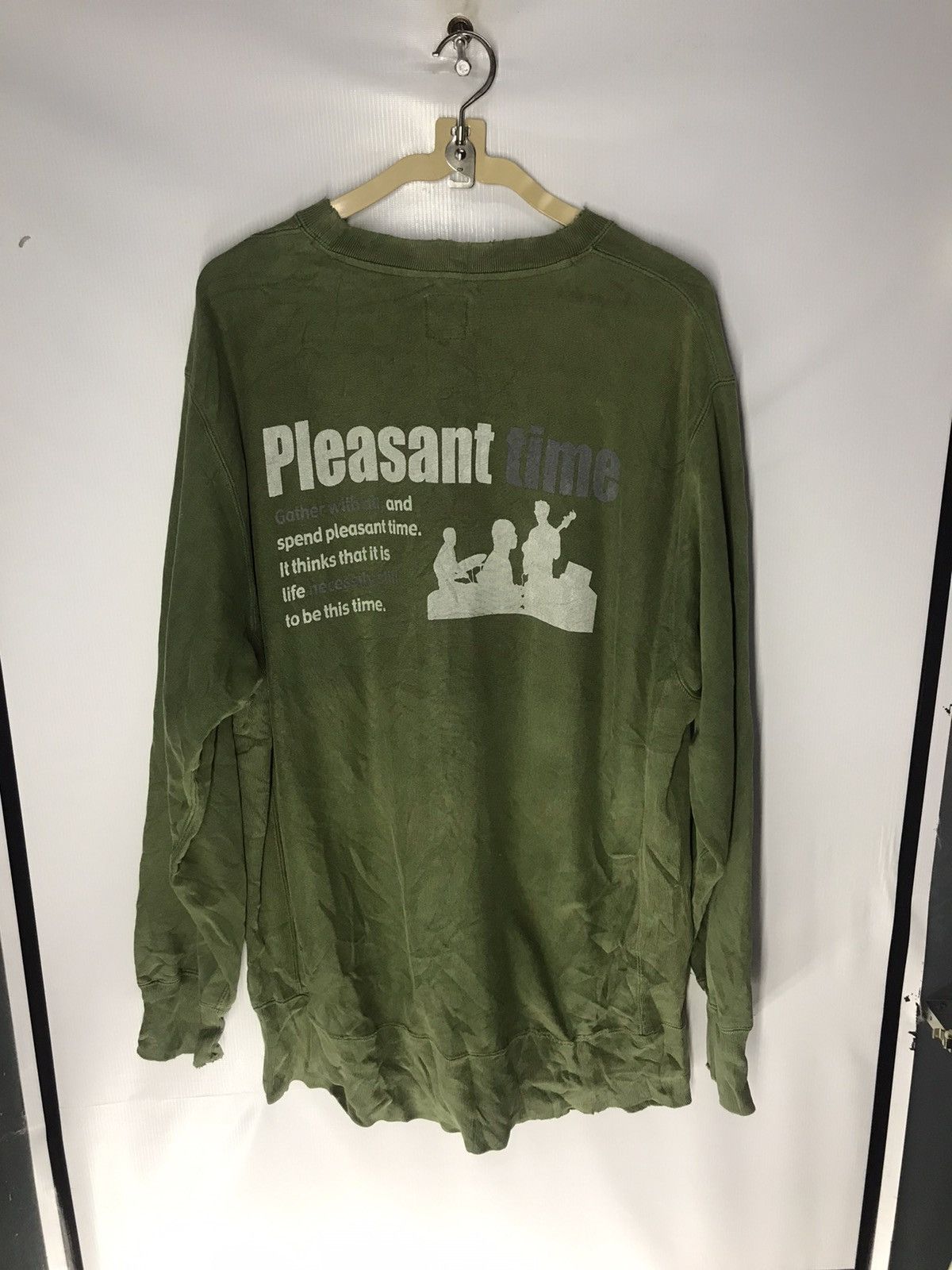 Vintage Vintage union made by diamonds head distressed sweatshirt Size US XL / EU 56 / 4 - 9 Thumbnail
