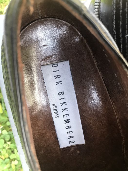 Dirk Bikkembergs Dirk Bikkemberg Homme basket weave derbies Grailed