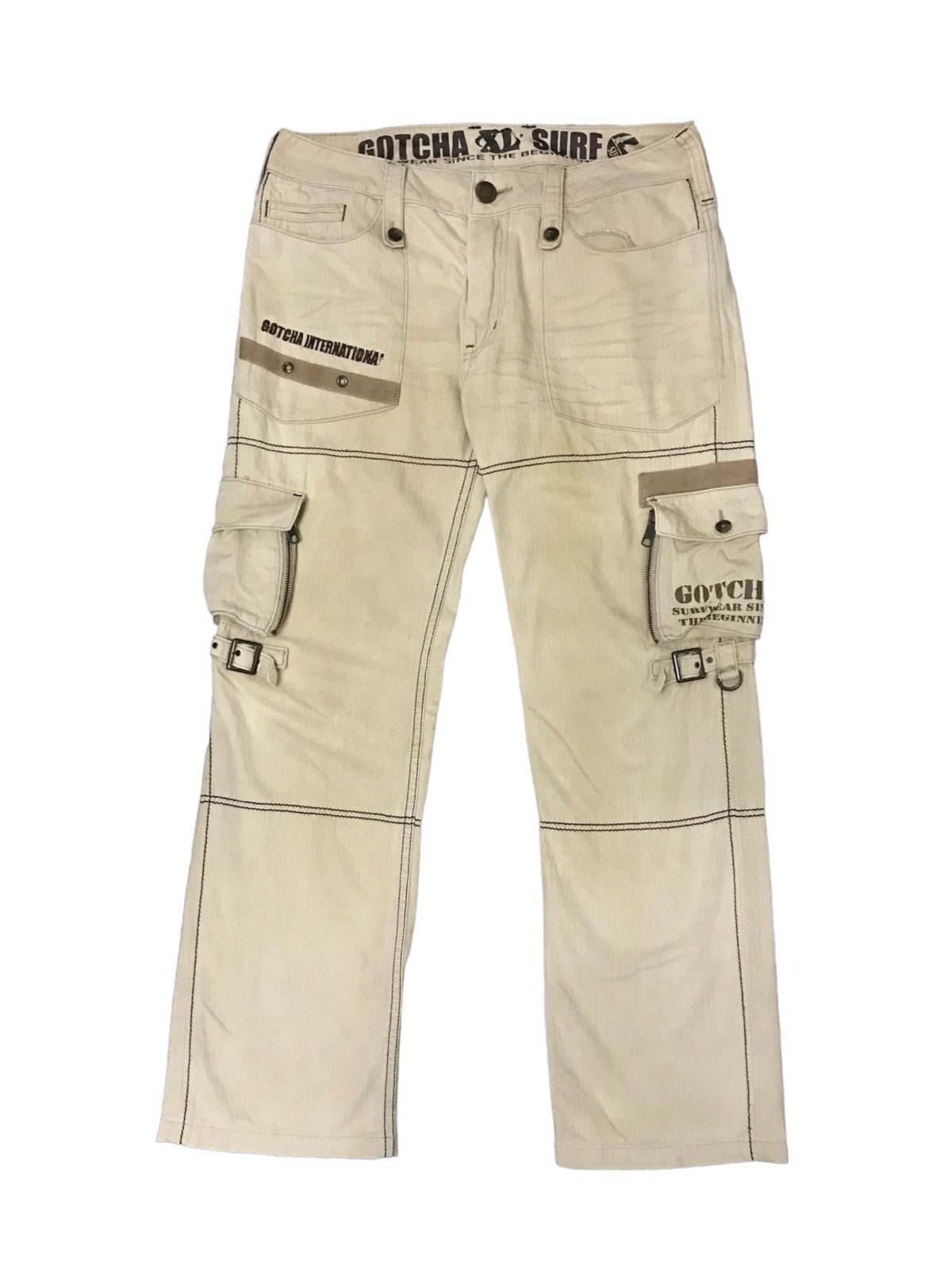 Le Grande Bleu (L.G.B.) Gotch Brand Cargo Tactical Multipocket Utility Worker Size US 33 - 2 Thumbnail
