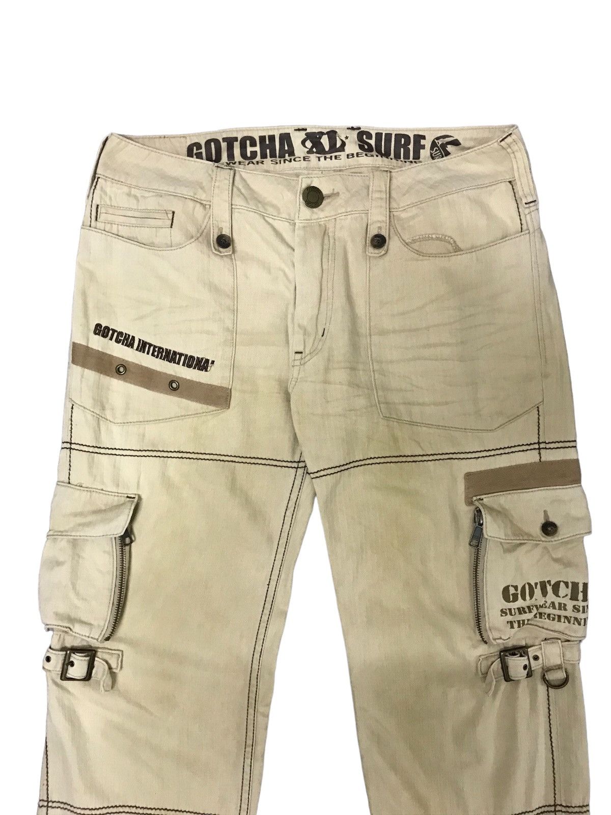 Le Grande Bleu (L.G.B.) Gotch Brand Cargo Tactical Multipocket Utility Worker Size US 33 - 4 Thumbnail