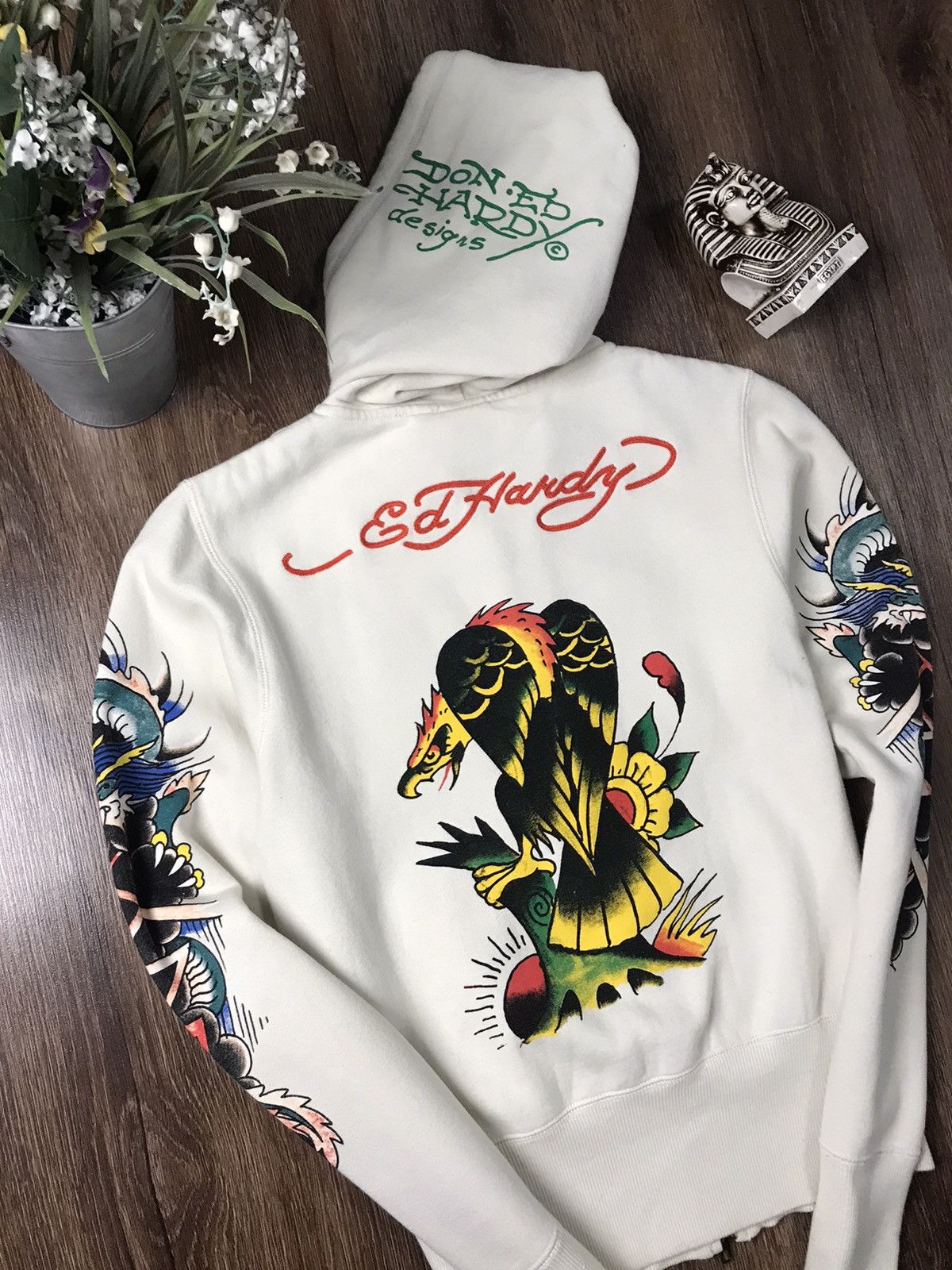 Christian Audigier × Ed Hardy Ed Hardy Christian Audigier zip hoodie wmns Size US S / EU 44-46 / 1 - 4 Thumbnail