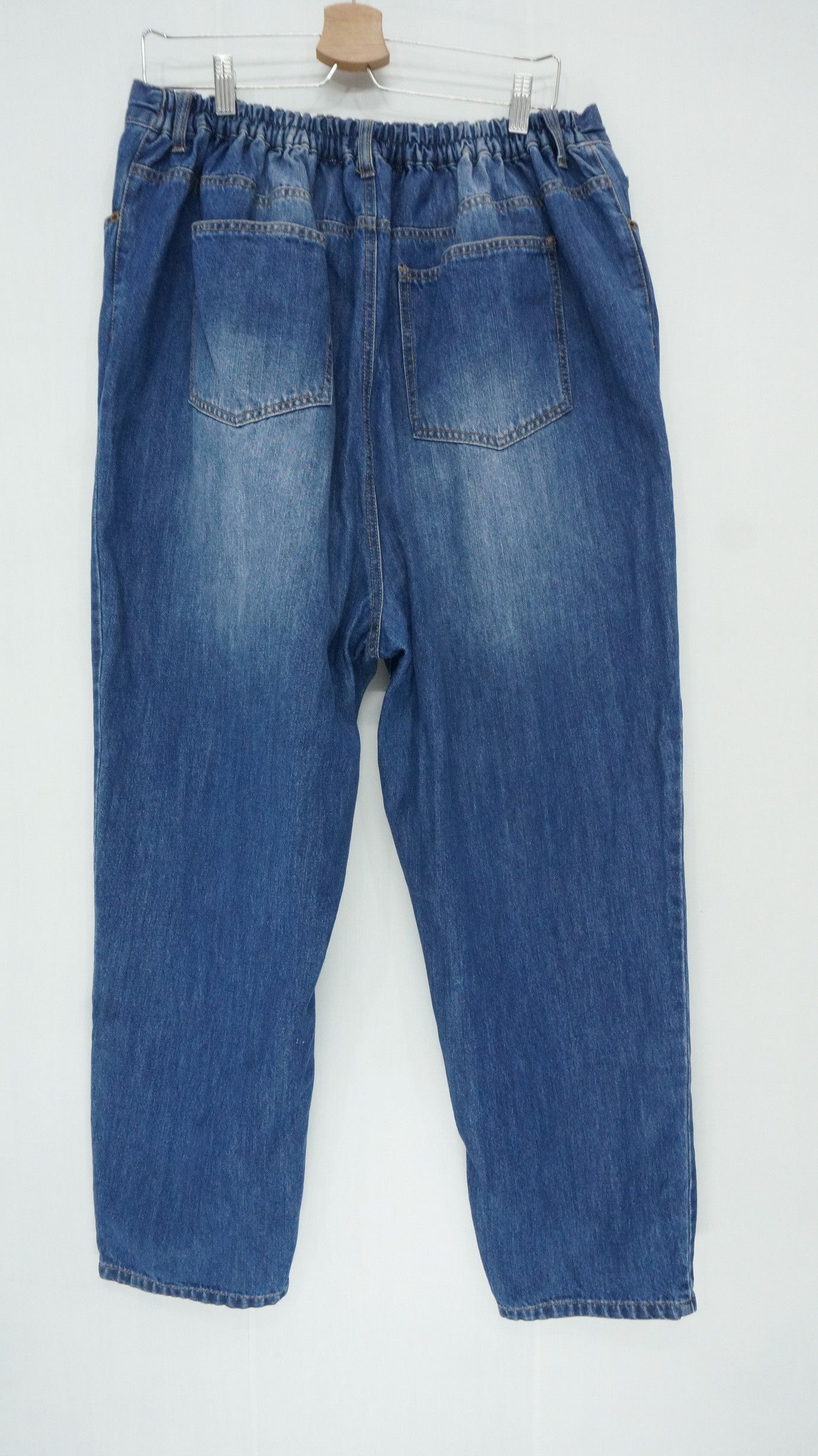 Japanese Brand BROWNY JAPAN PUNYUS Japan Patchwork Ripped Baggy Denim Size US 34 / EU 50 - 2 Thumbnail