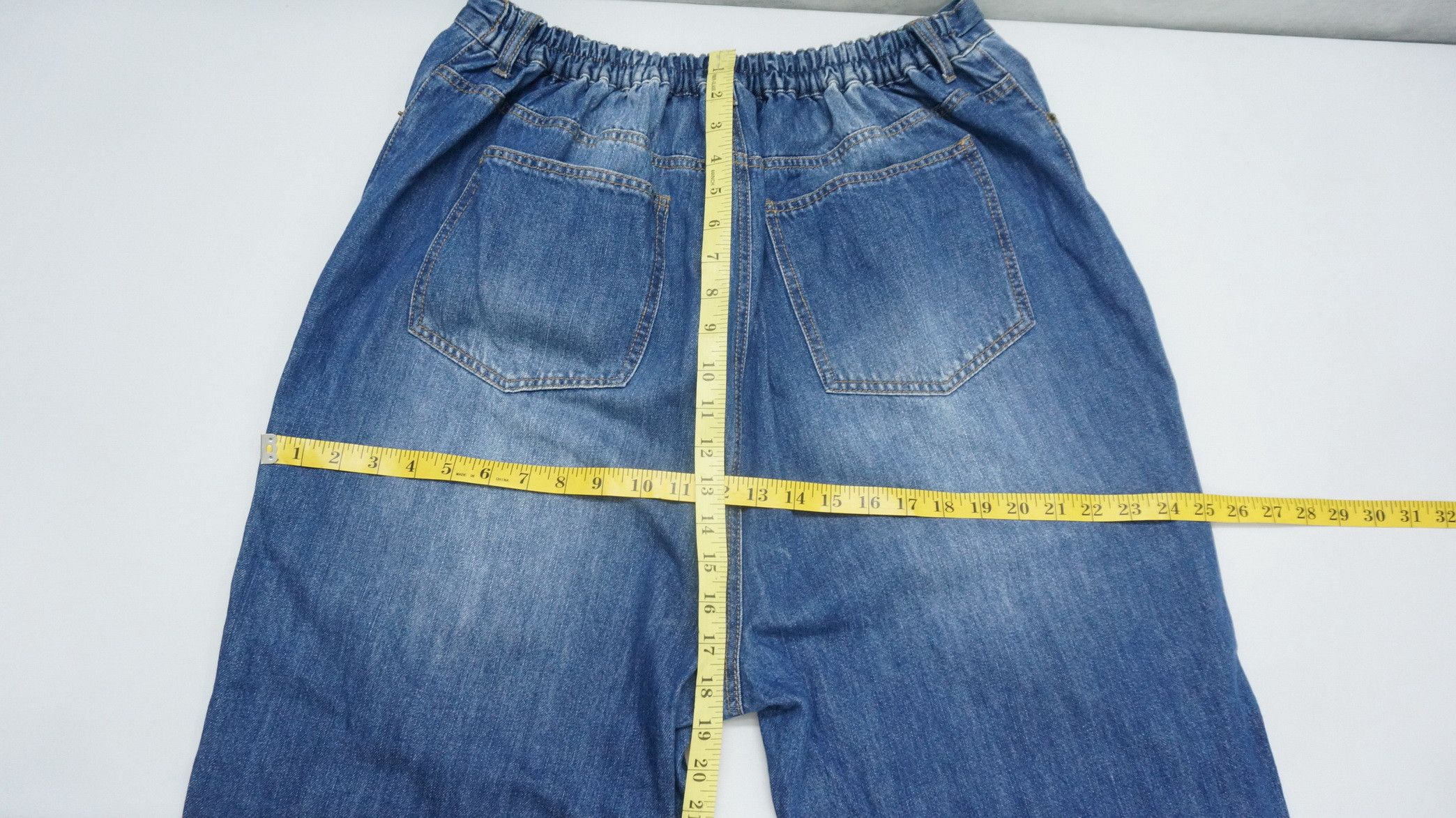 Japanese Brand BROWNY JAPAN PUNYUS Japan Patchwork Ripped Baggy Denim Size US 34 / EU 50 - 14 Thumbnail