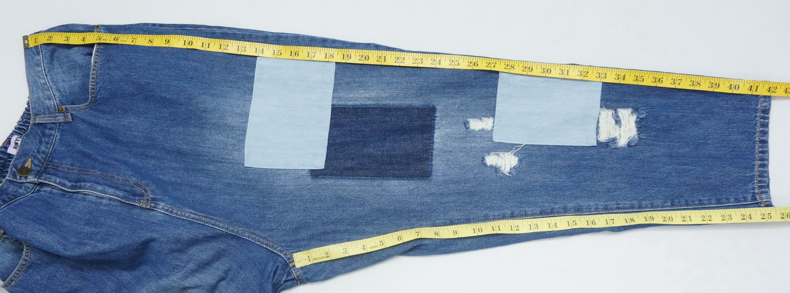 Japanese Brand BROWNY JAPAN PUNYUS Japan Patchwork Ripped Baggy Denim Size US 34 / EU 50 - 11 Thumbnail