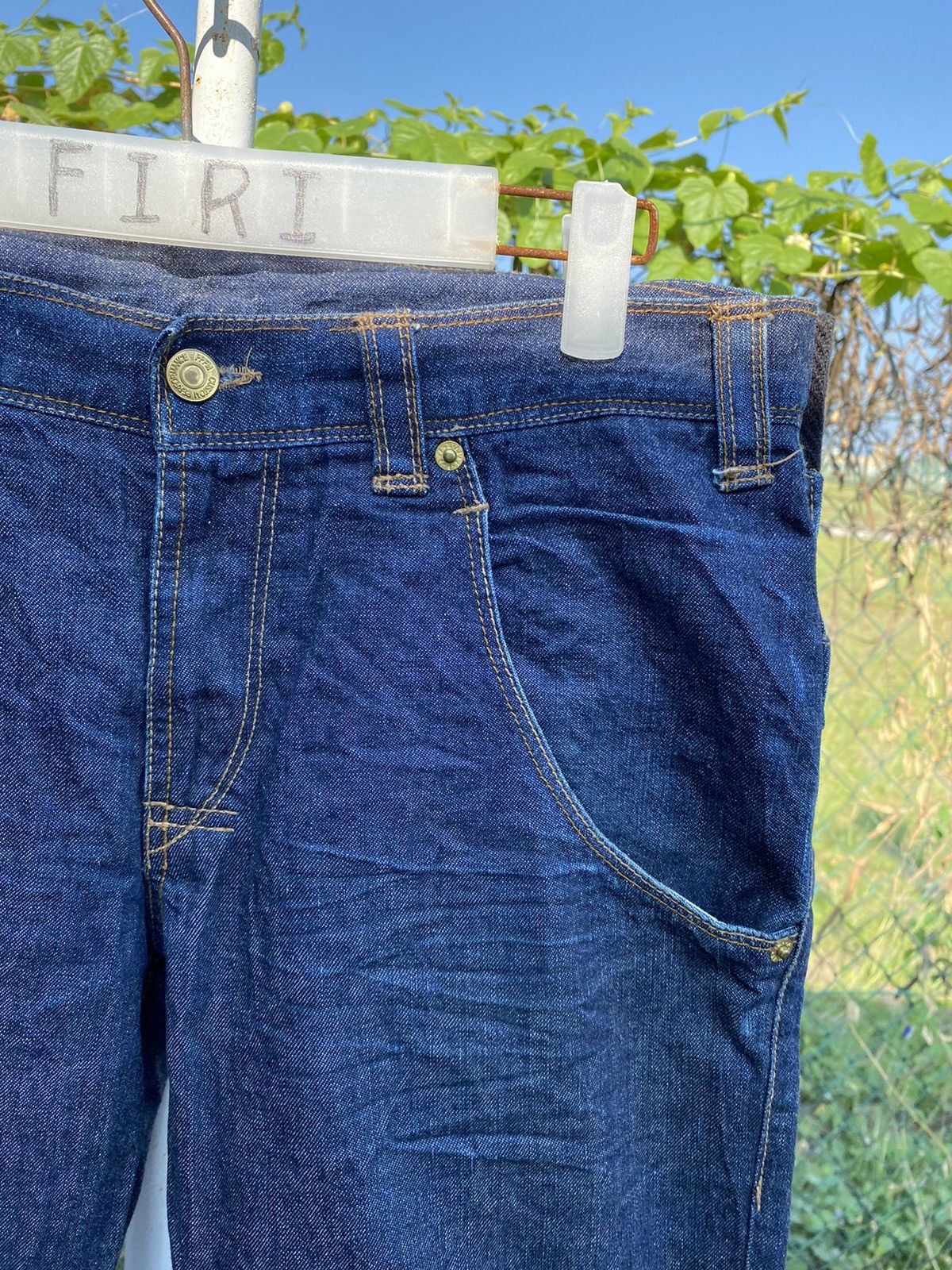Japanese Brand × PPFM PFFM Indigo Jeans PPFM Custom Performance Size US 32 / EU 48 - 4 Thumbnail