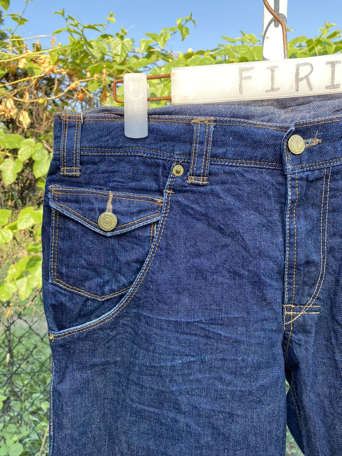 Japanese Brand × PPFM PFFM Indigo Jeans PPFM Custom Performance Size US 32 / EU 48 - 5 Thumbnail