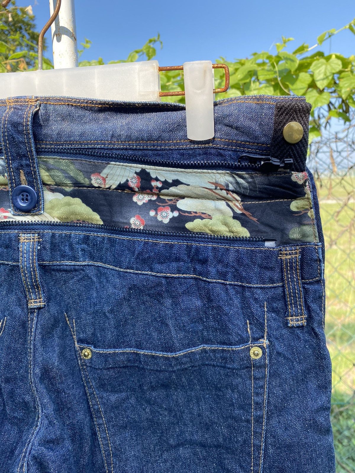Japanese Brand × PPFM PFFM Indigo Jeans PPFM Custom Performance Size US 32 / EU 48 - 10 Thumbnail