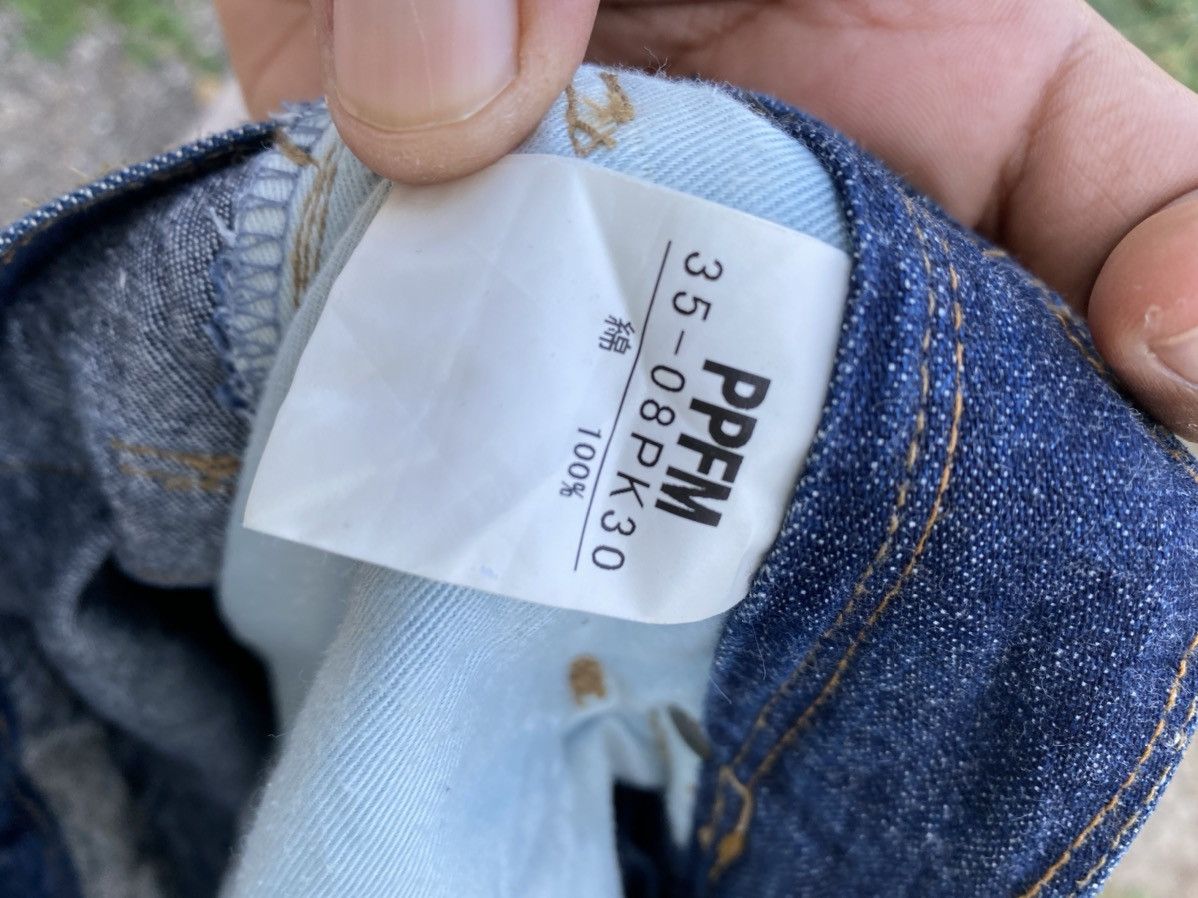 Japanese Brand × PPFM PFFM Indigo Jeans PPFM Custom Performance Size US 32 / EU 48 - 15 Thumbnail