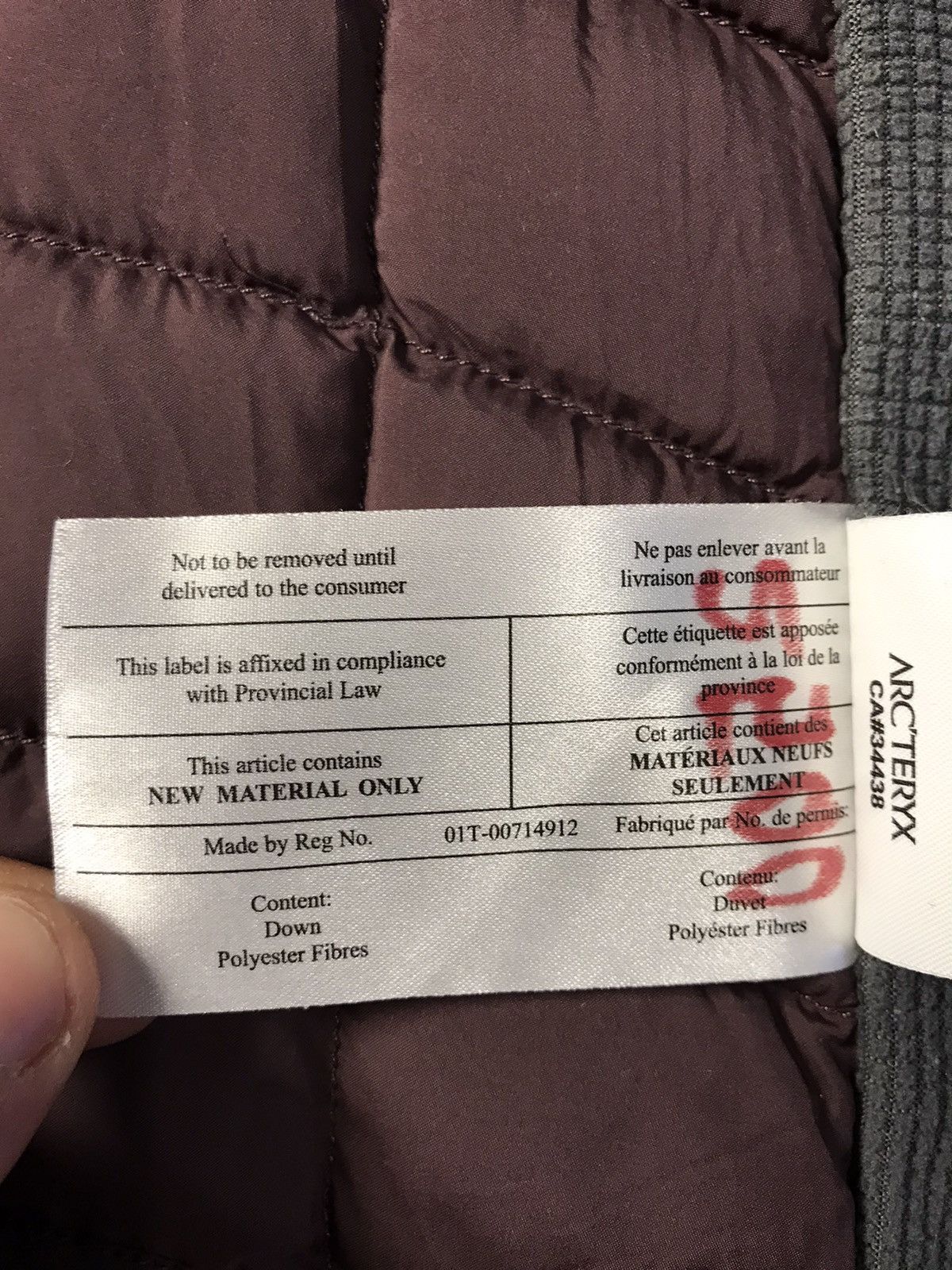 Arc'teryx Arc’teryx Down Puffer Jacket size S Size US S / EU 44-46 / 1 - 14 Thumbnail