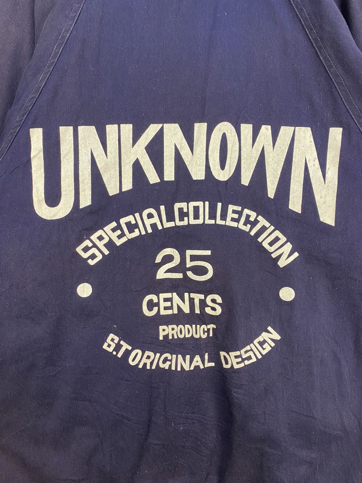 If Six Was Nine Vintage Malcolm Mclaren Of The Unknown 25 Cents Jacket Size US XL / EU 56 / 4 - 9 Thumbnail