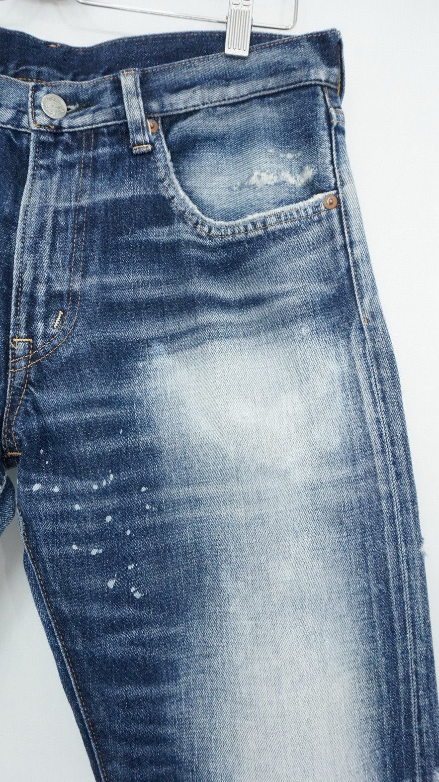 Japanese Brand Vintage RNA Inc Japan Distressed Faded Jeans Size US 30 / EU 46 - 5 Thumbnail