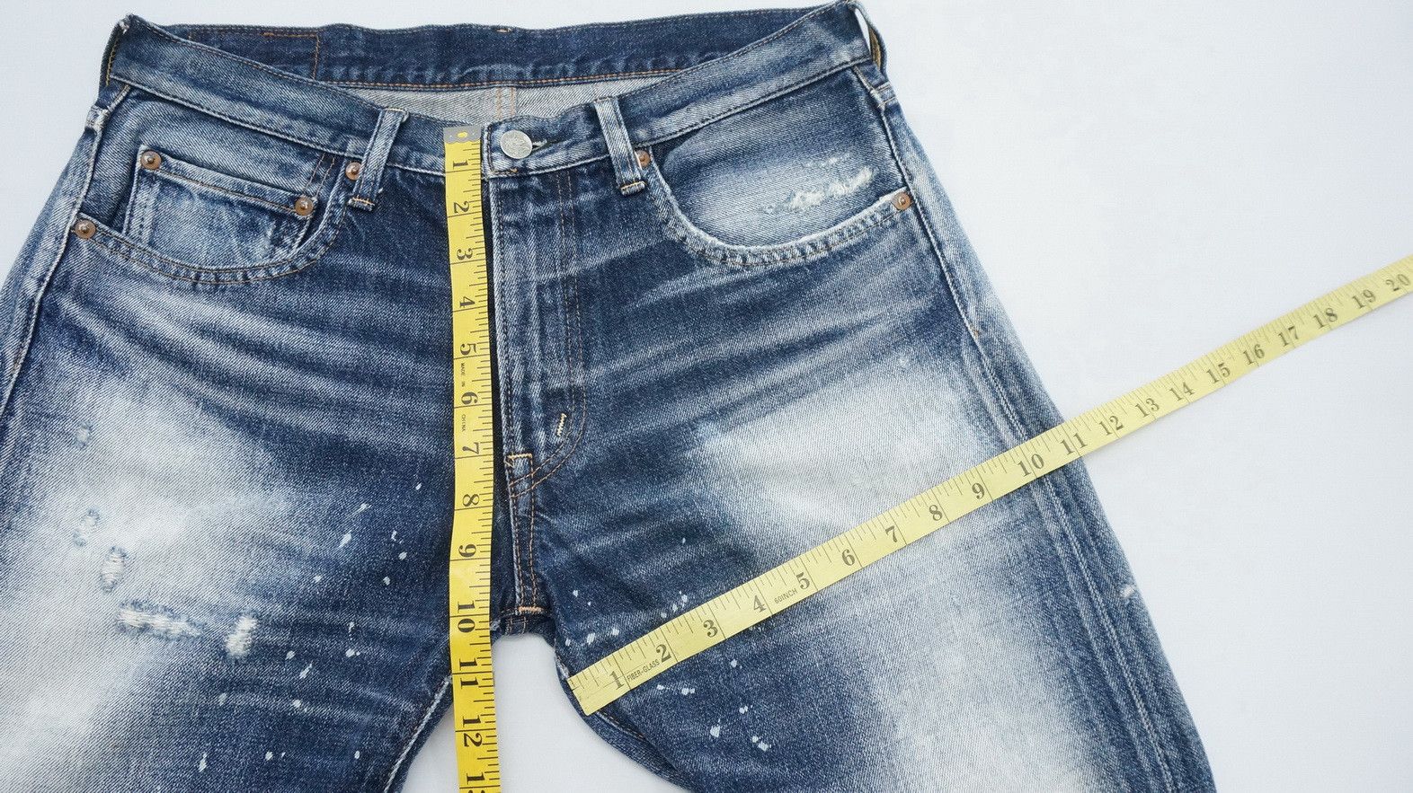 Japanese Brand Vintage RNA Inc Japan Distressed Faded Jeans Size US 30 / EU 46 - 13 Thumbnail