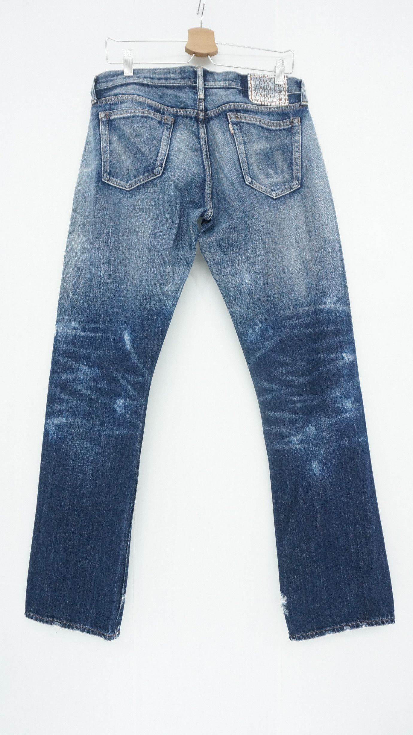 Japanese Brand Vintage RNA Inc Japan Distressed Faded Jeans Size US 30 / EU 46 - 2 Thumbnail