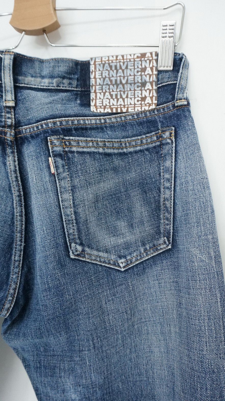 Japanese Brand Vintage RNA Inc Japan Distressed Faded Jeans Size US 30 / EU 46 - 3 Thumbnail