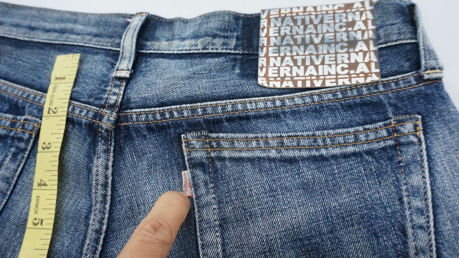 Japanese Brand Vintage RNA Inc Japan Distressed Faded Jeans Size US 30 / EU 46 - 17 Thumbnail