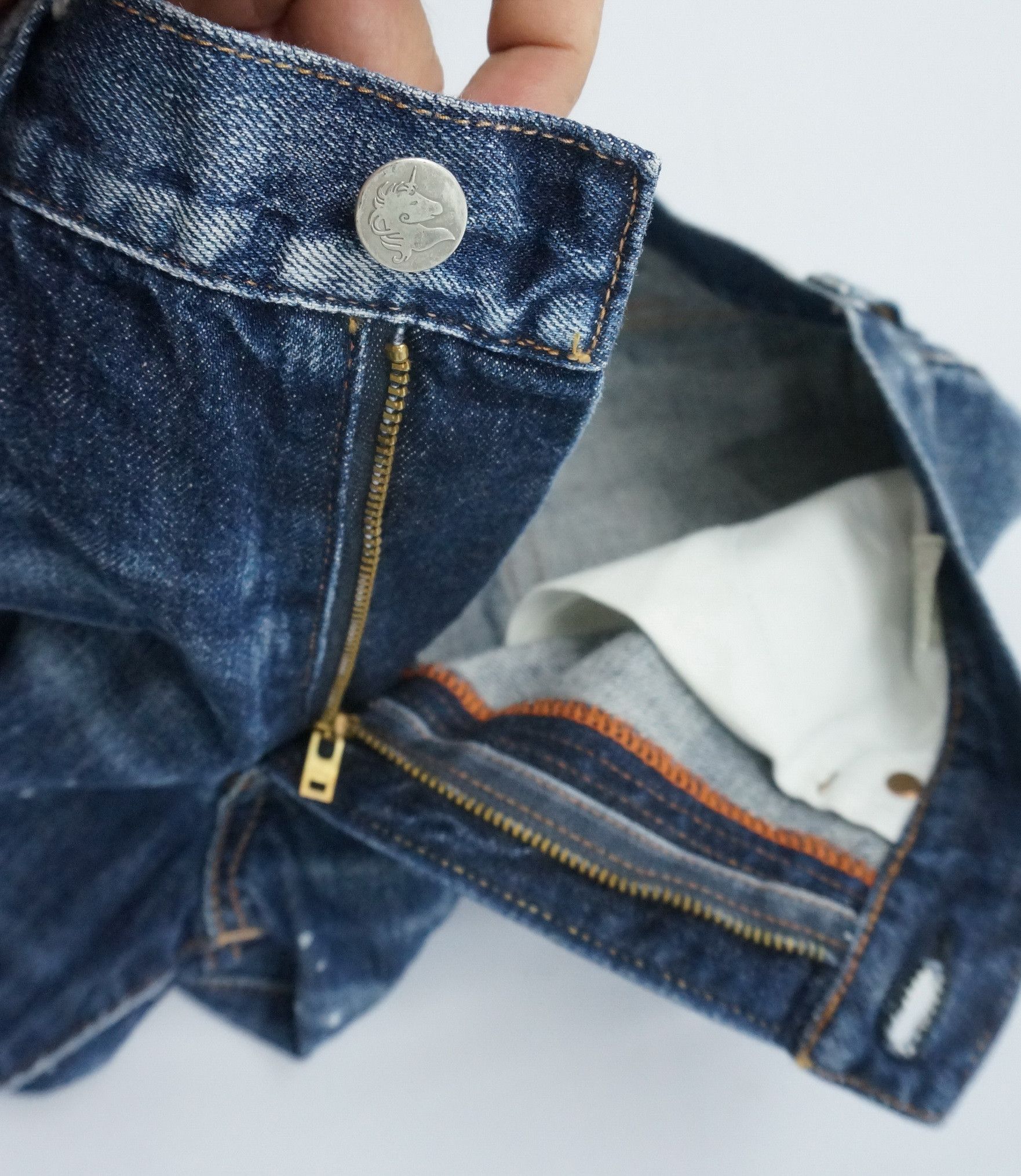 Japanese Brand Vintage RNA Inc Japan Distressed Faded Jeans Size US 30 / EU 46 - 18 Thumbnail