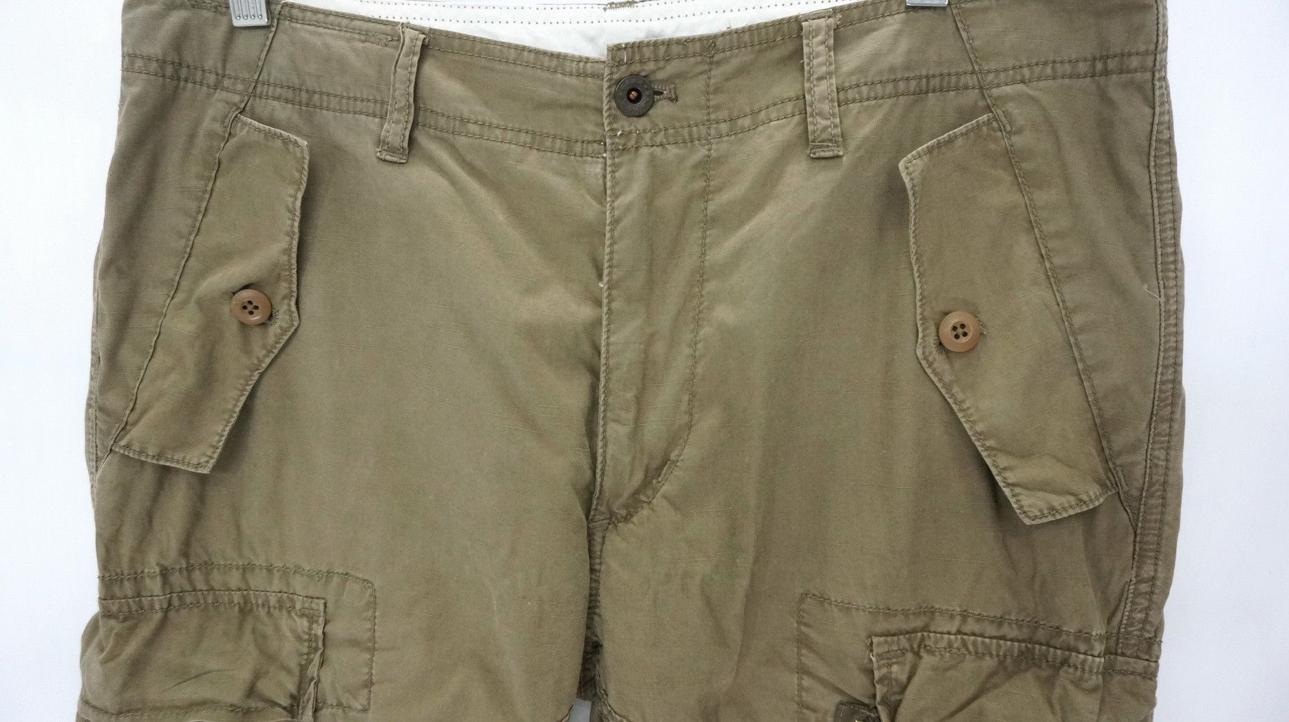 Polo Ralph Lauren Polo Ralph Lauren Vintage Worn Out Lightweight Cargo Pants Size US 33 - 4 Thumbnail