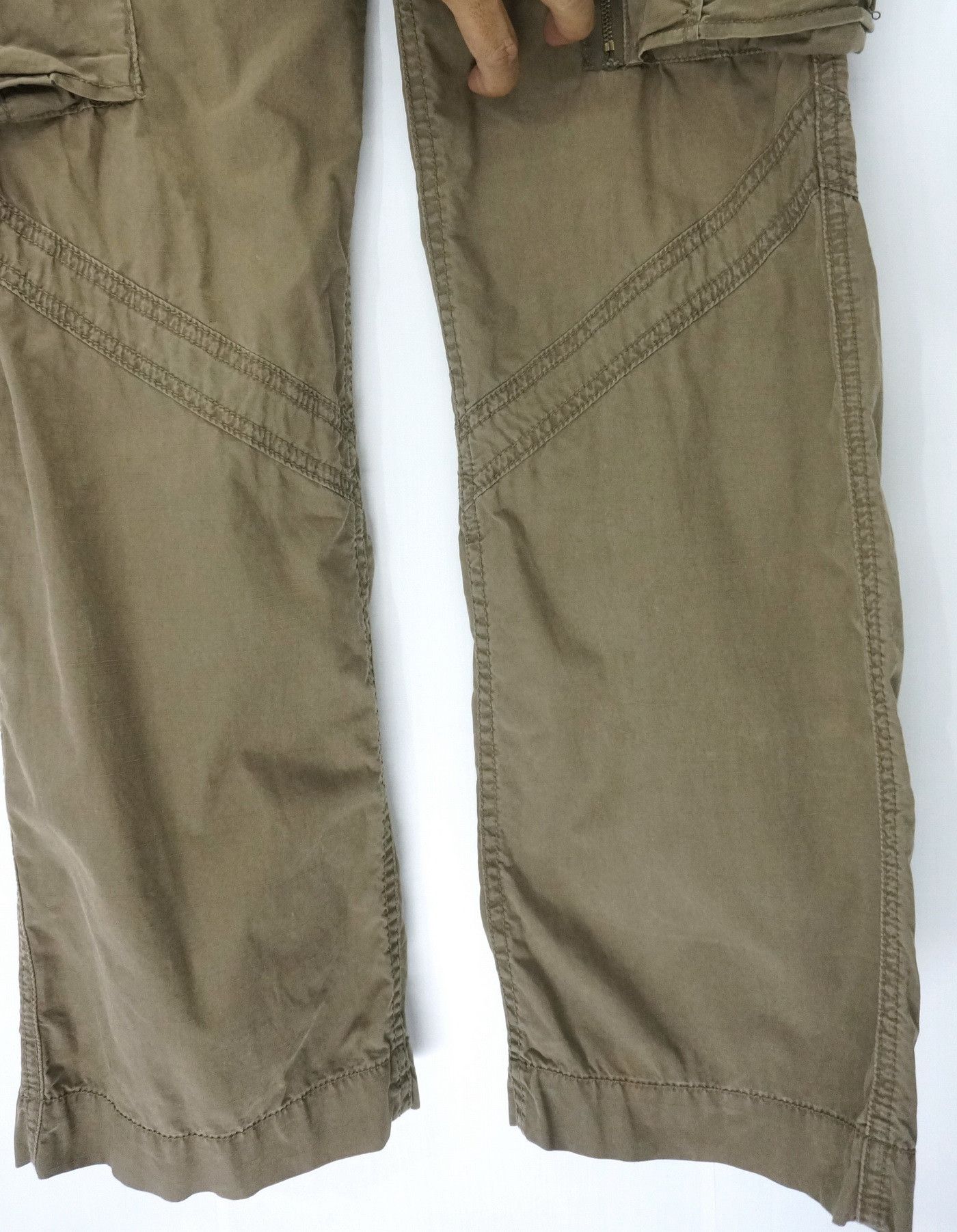 Polo Ralph Lauren Polo Ralph Lauren Vintage Worn Out Lightweight Cargo Pants Size US 33 - 6 Thumbnail