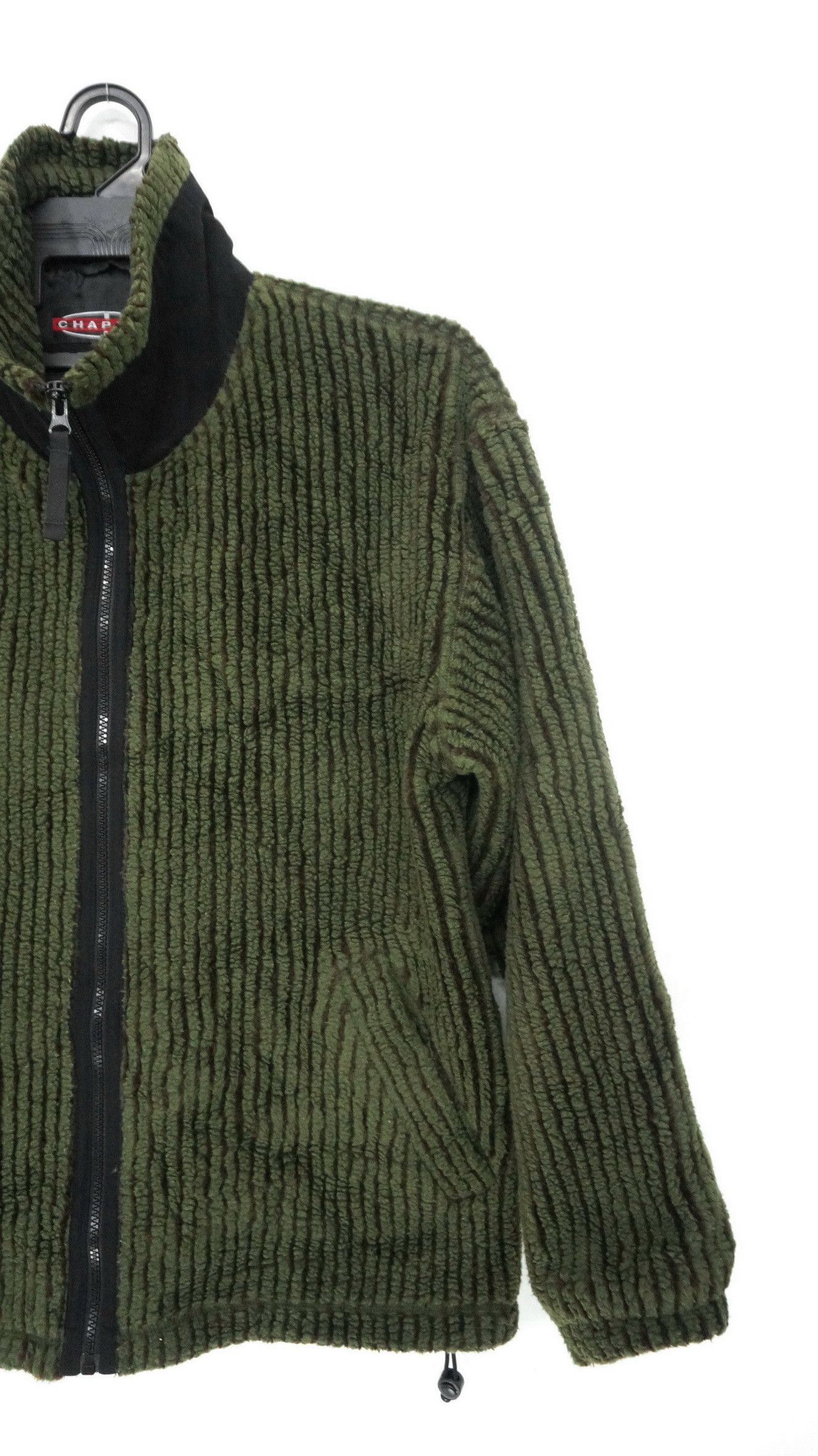 Other CHAPMAN Ribbed Fleece Zipper Jacket Size US M / EU 48-50 / 2 - 6 Thumbnail