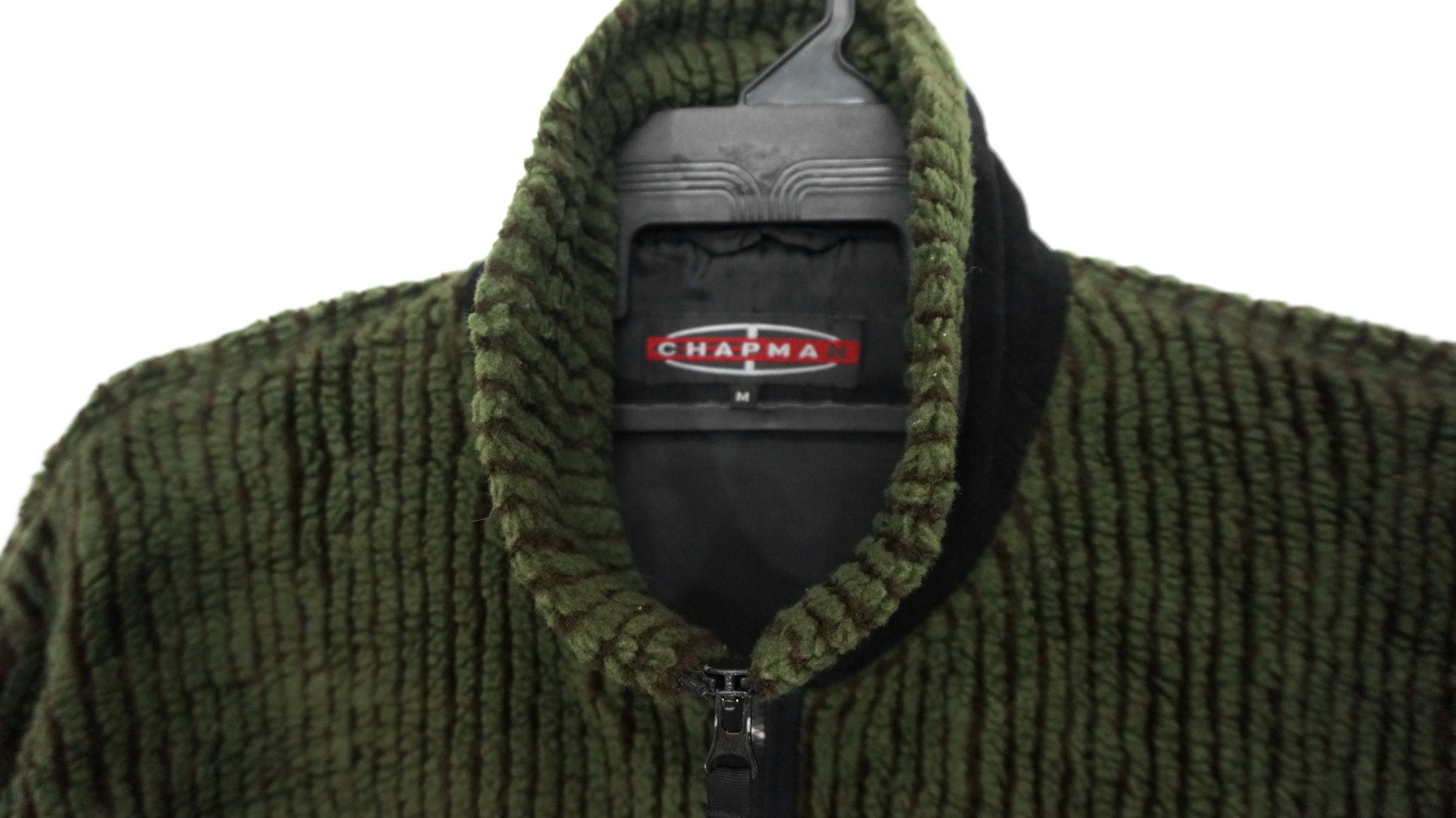 Other CHAPMAN Ribbed Fleece Zipper Jacket Size US M / EU 48-50 / 2 - 4 Thumbnail