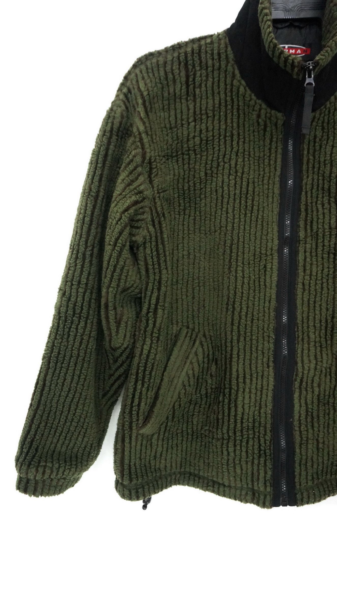 Other CHAPMAN Ribbed Fleece Zipper Jacket Size US M / EU 48-50 / 2 - 5 Thumbnail