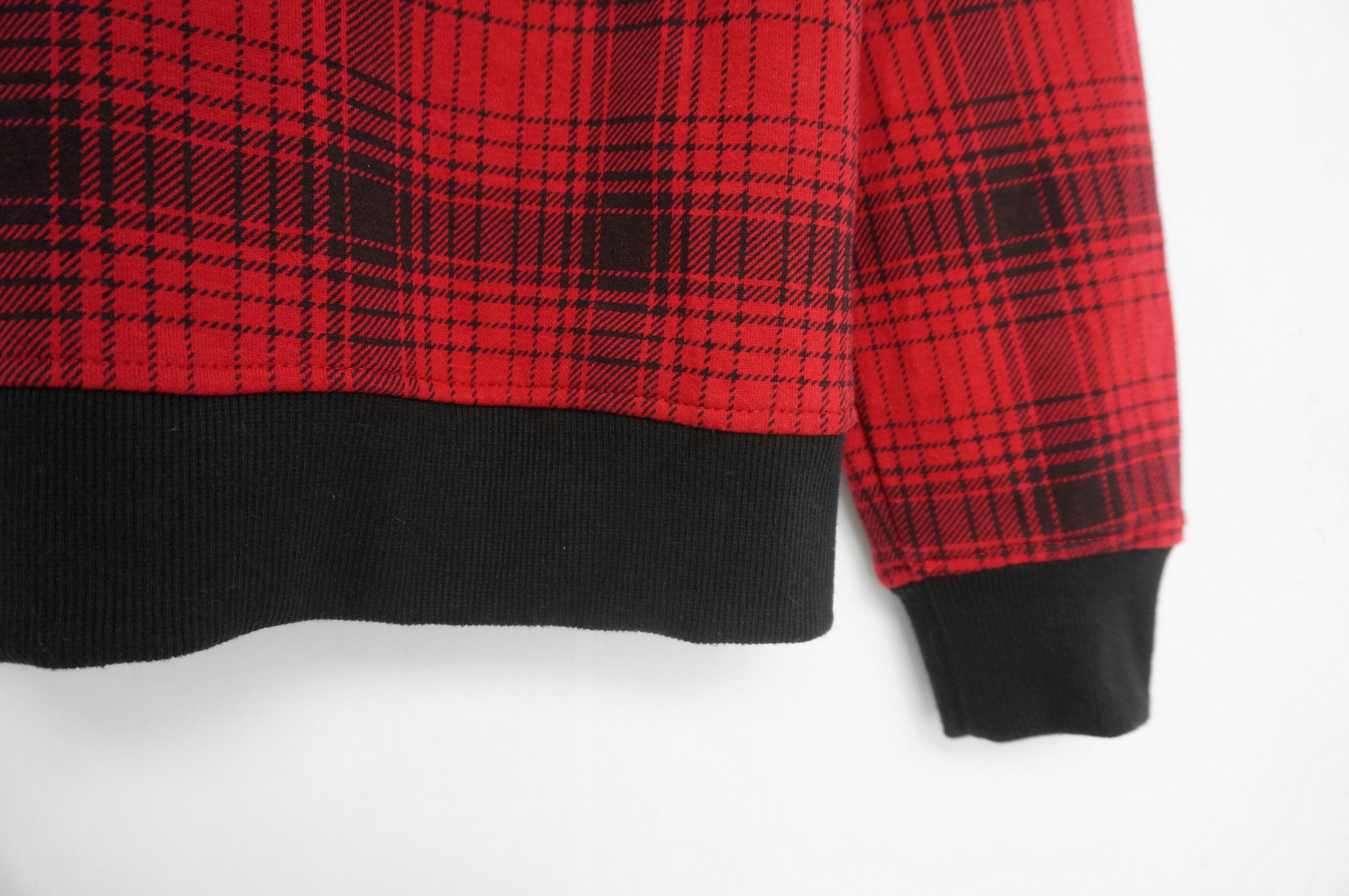 Japanese Brand ONE AFTER 99 Punk Shadow Plaid Tartan Slanted Zipper Jacket Size US S / EU 44-46 / 1 - 10 Thumbnail