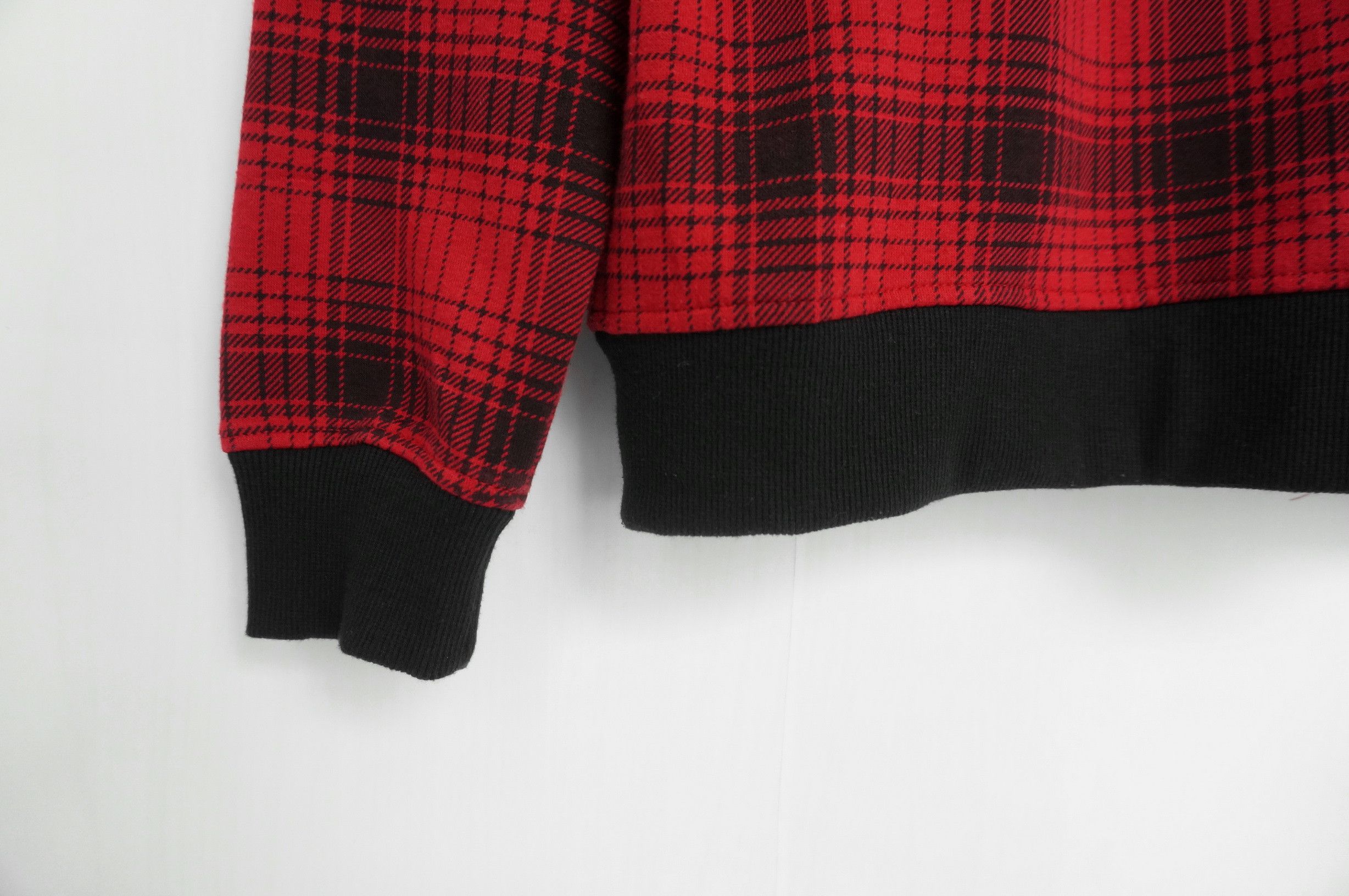 Japanese Brand ONE AFTER 99 Punk Shadow Plaid Tartan Slanted Zipper Jacket Size US S / EU 44-46 / 1 - 8 Thumbnail