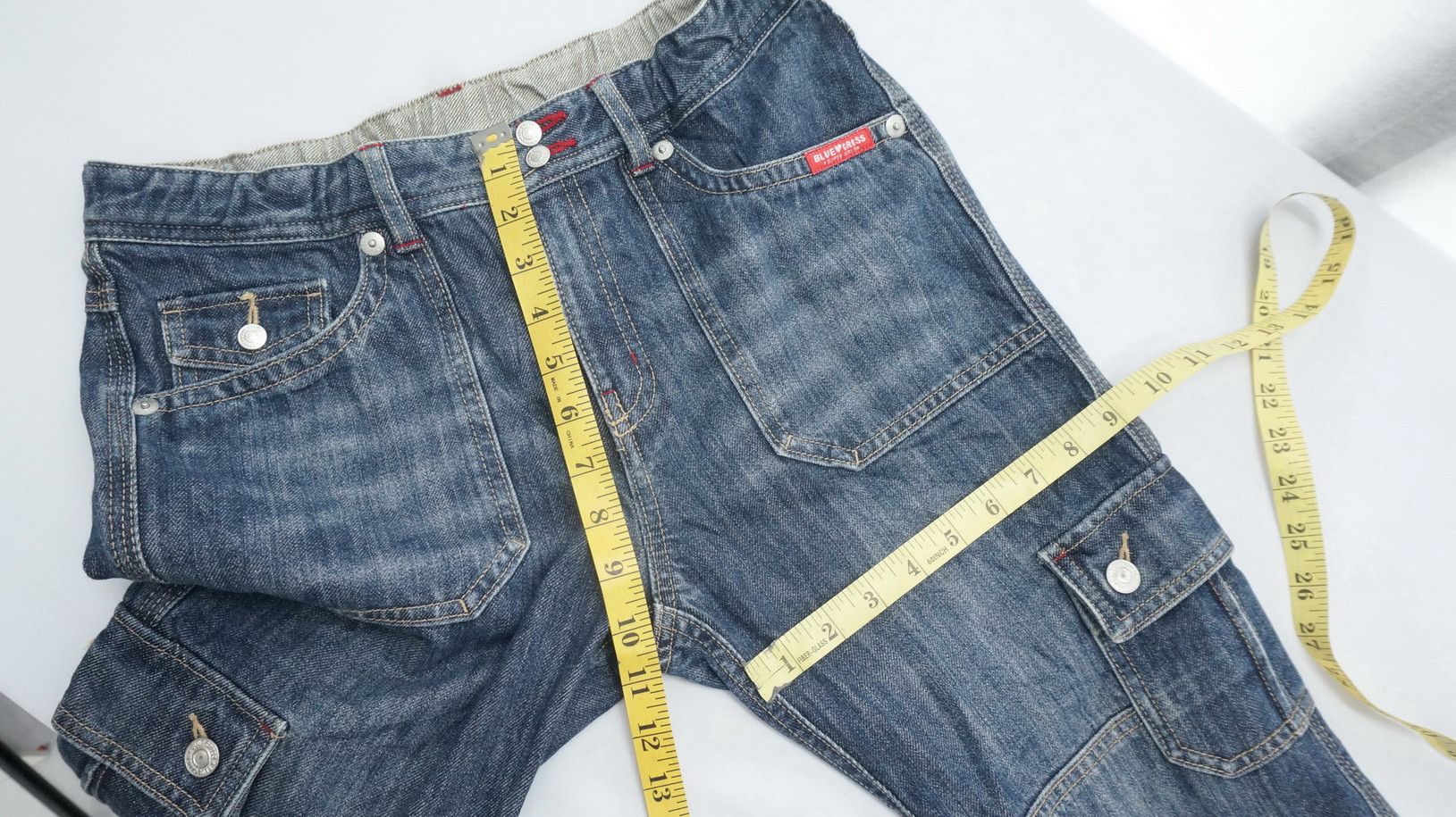 Japanese Brand Japanese Brand BLUE CROSS GIRLS Cargo Jeans Size US 28 / EU 44 - 13 Thumbnail