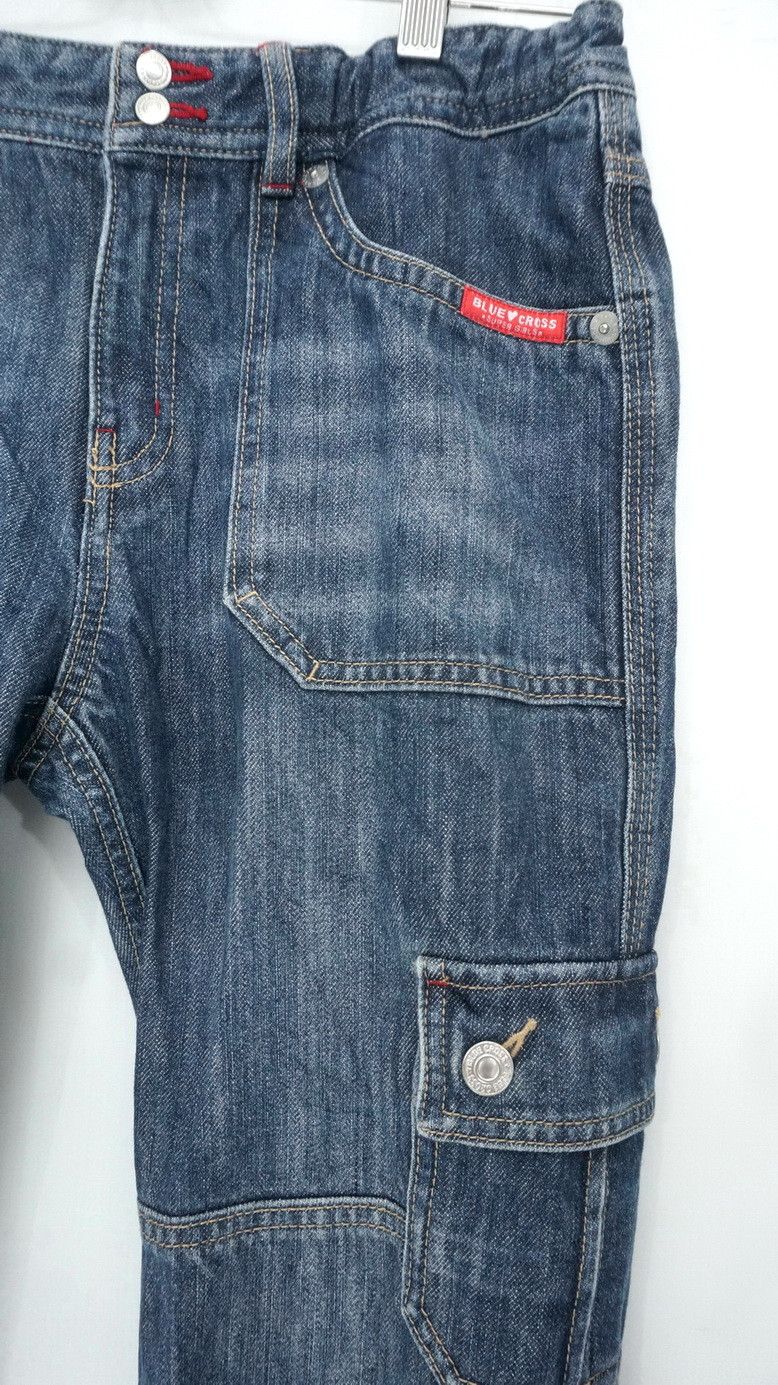 Japanese Brand Japanese Brand BLUE CROSS GIRLS Cargo Jeans Size US 28 / EU 44 - 6 Thumbnail