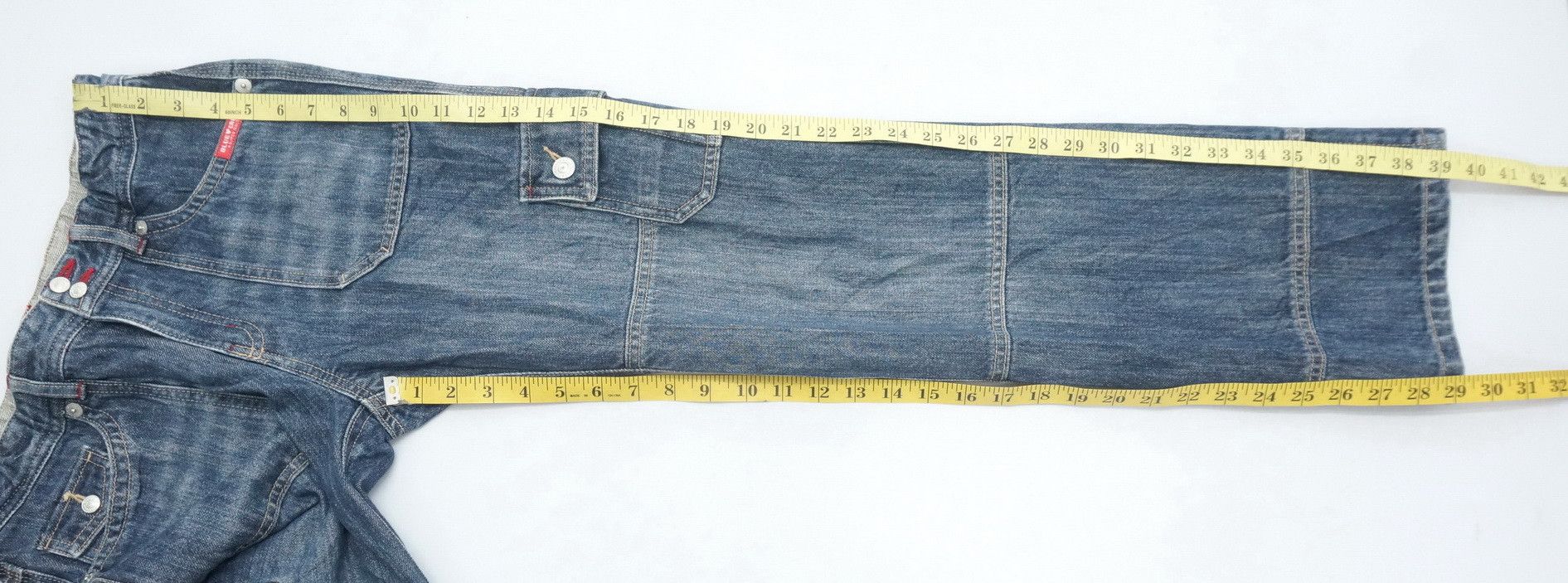 Japanese Brand Japanese Brand BLUE CROSS GIRLS Cargo Jeans Size US 28 / EU 44 - 14 Thumbnail