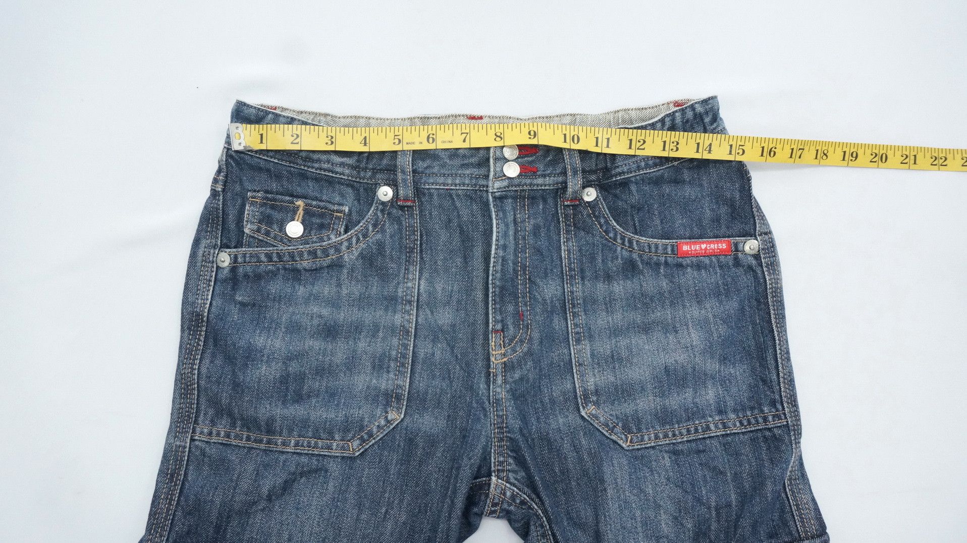 Japanese Brand Japanese Brand BLUE CROSS GIRLS Cargo Jeans Size US 28 / EU 44 - 12 Thumbnail