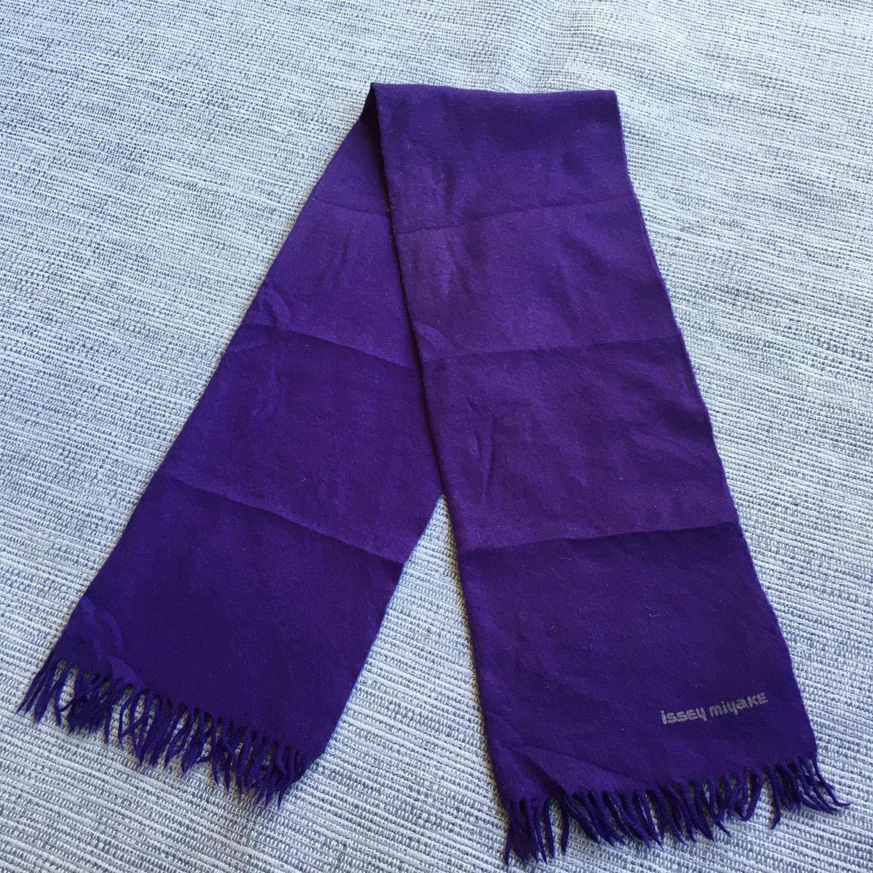 vintage 80s issey miyake scarve