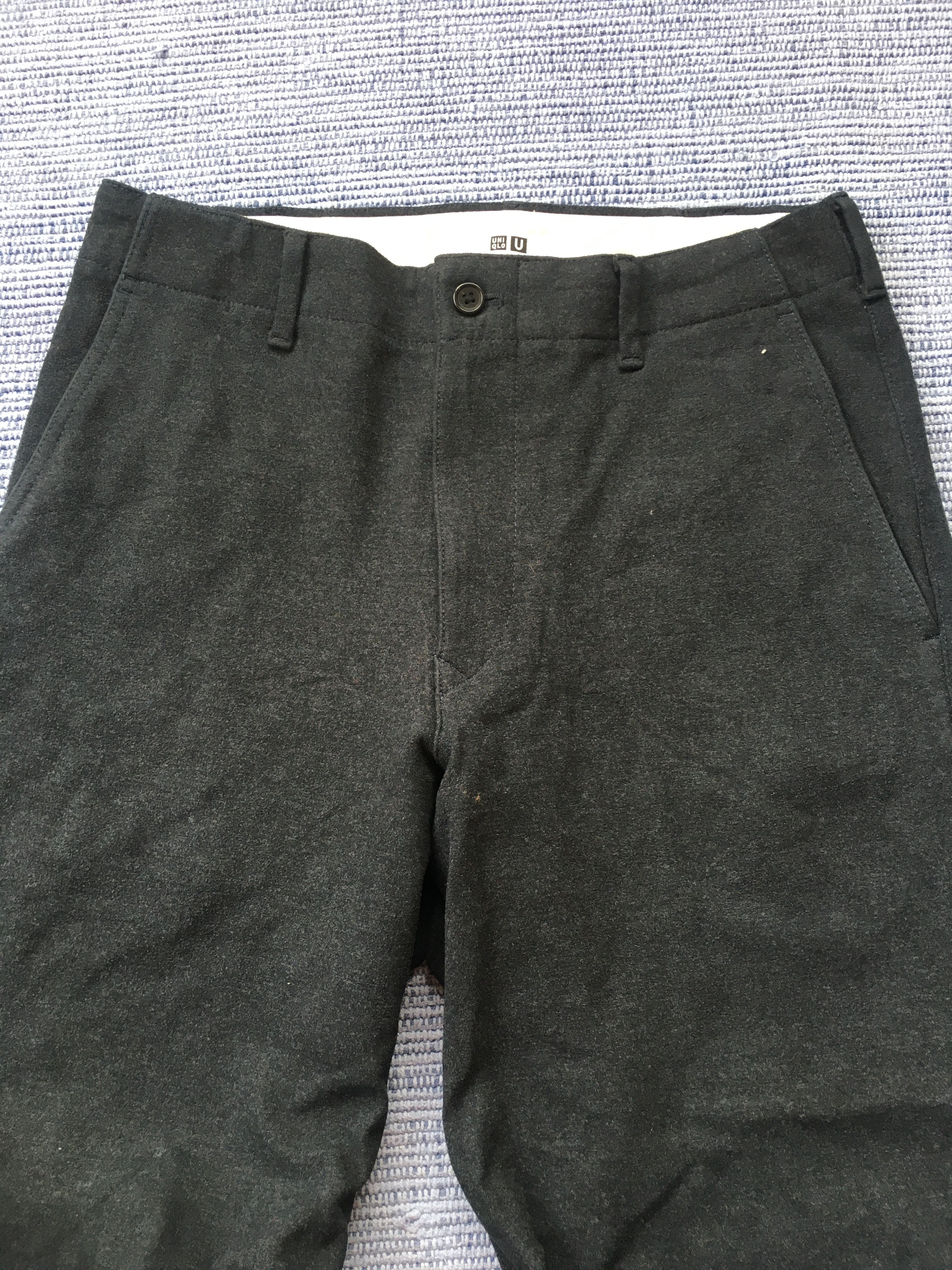 Lemaire × Uniqlo mix rayon polyster crop bottom Size US 28 / EU 44 - 2 Thumbnail