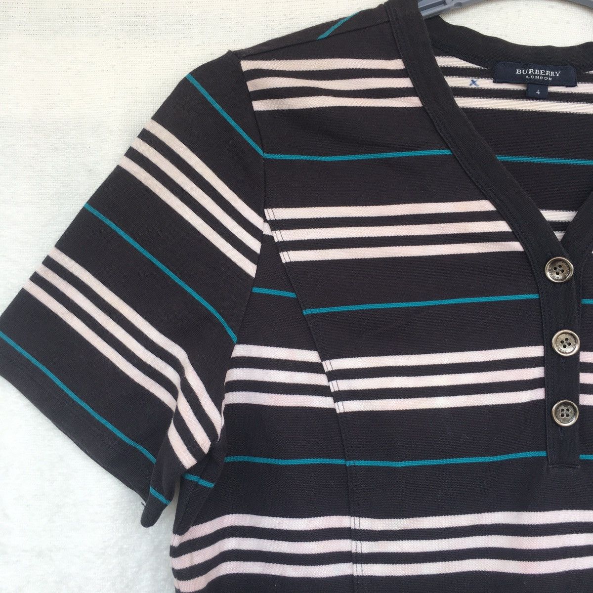 Burberry stripe tee Size US M / EU 48-50 / 2 - 5 Thumbnail