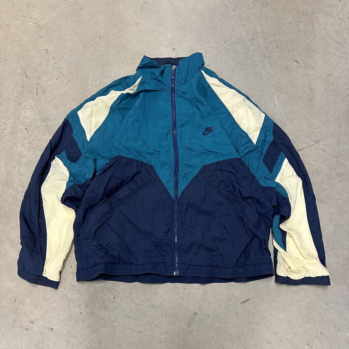Nike Vintage Nike Wind Breaker Jacket Size US L / EU 52-54 / 3 - 1 Thumbnail