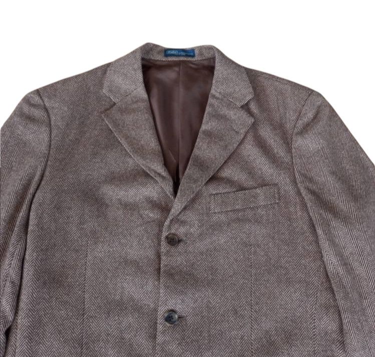 Polo Ralph Lauren × Ralph Lauren × Woolrich Woolen Mills Vintage Polo by Ralph Lauren Blazer Jacket Made in Japan Size US M / EU 48-50 / 2 - 3 Thumbnail