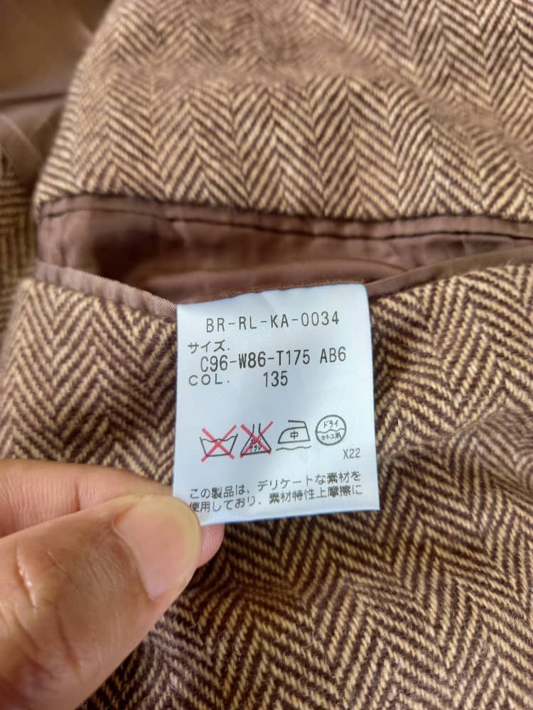 Polo Ralph Lauren × Ralph Lauren × Woolrich Woolen Mills Vintage Polo by Ralph Lauren Blazer Jacket Made in Japan Size US M / EU 48-50 / 2 - 11 Thumbnail