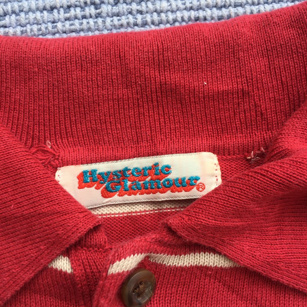Hysteric Glamour vintage hysteric glamour stripe polo Size M / US 6-8 / IT 42-44 - 2 Thumbnail