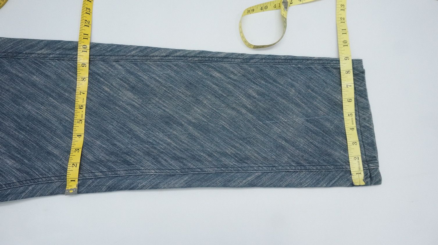 Japanese Brand Rare Vintage Japan ASNADISPEC Diagonal Brush Fabric Jeans Size US 34 / EU 50 - 15 Thumbnail