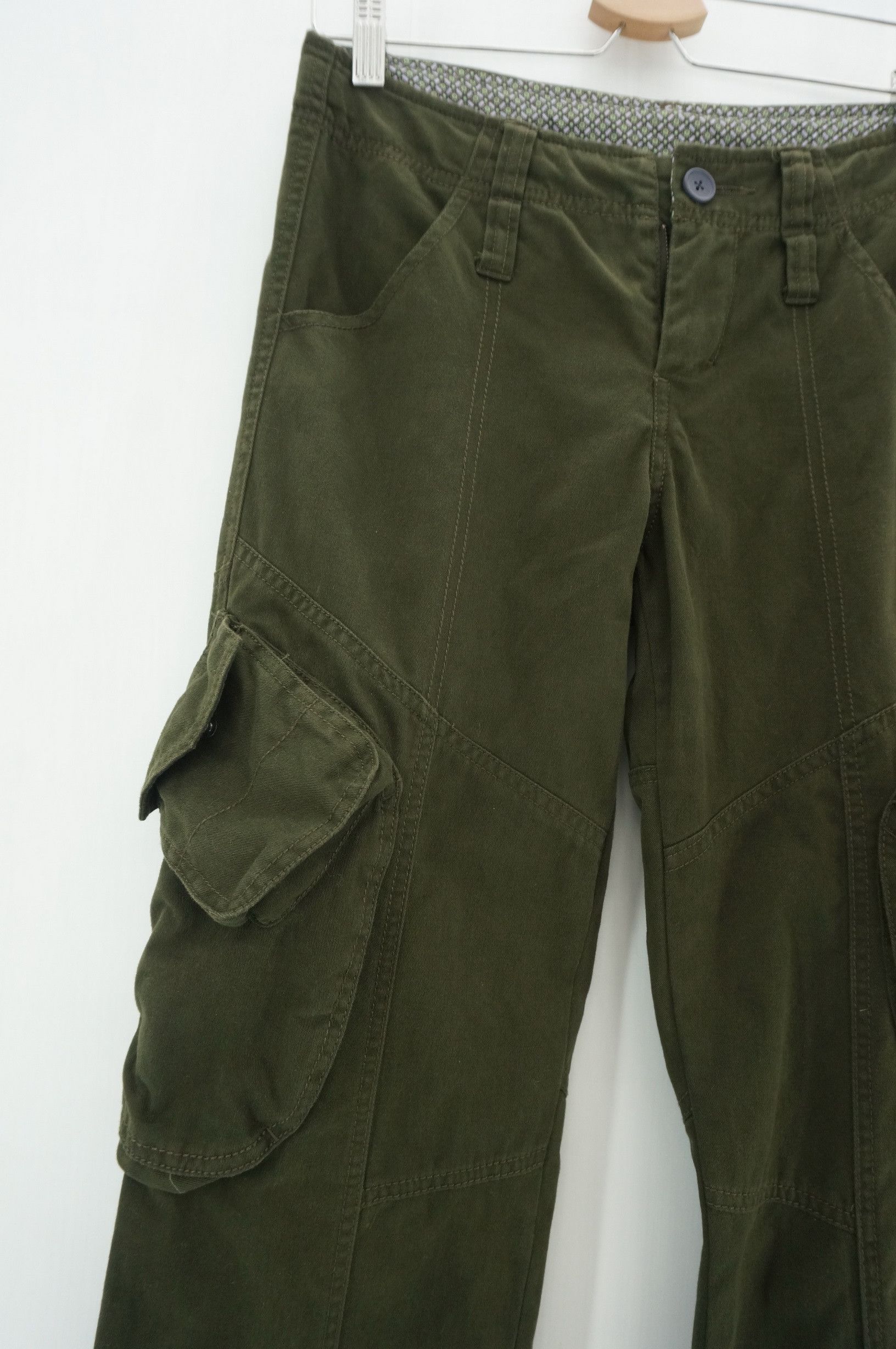 United Colors Of Benetton STILE By United Colors Of Benetton - Women's Cargo Pants Size 29" - 4 Thumbnail