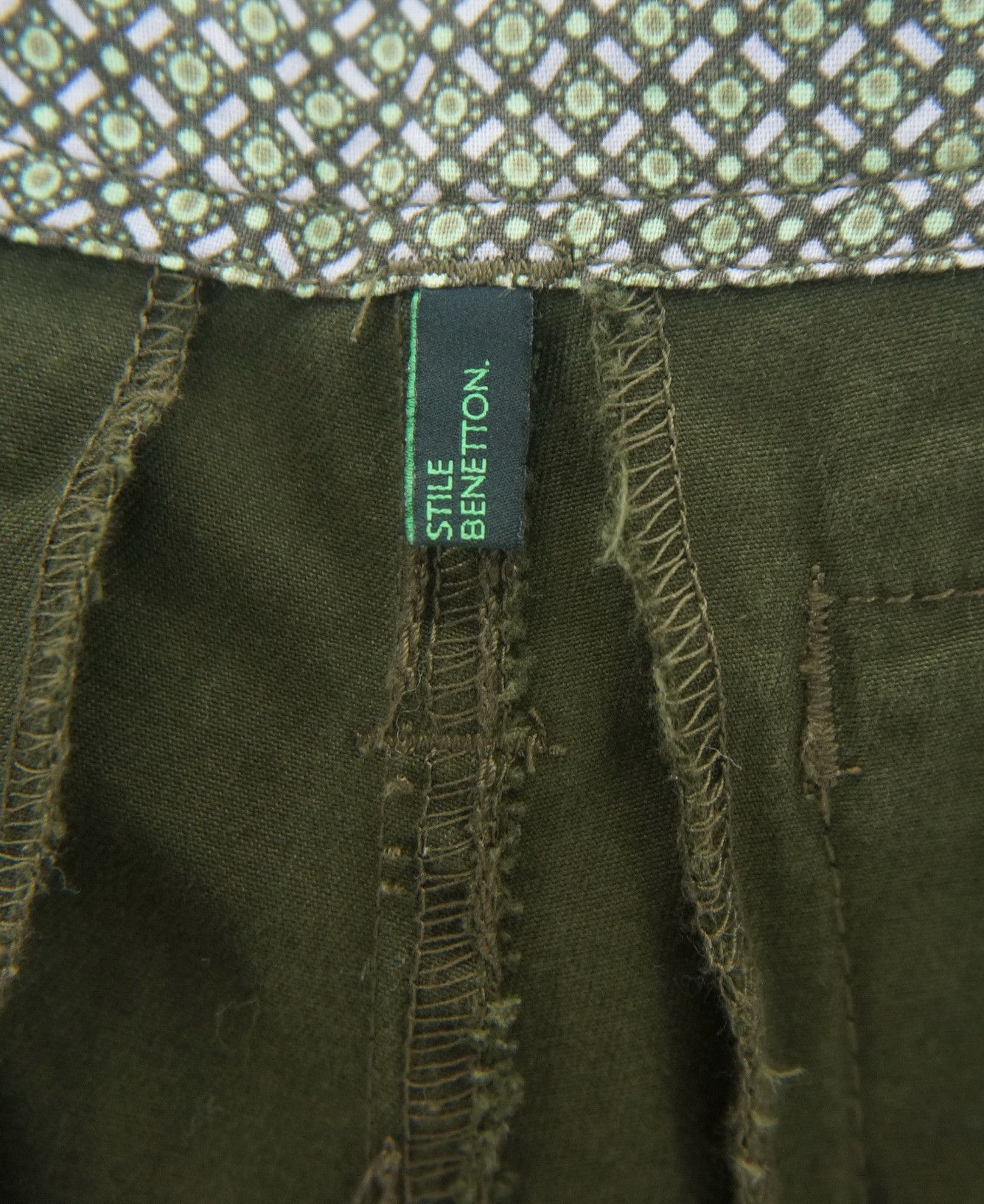 United Colors Of Benetton STILE By United Colors Of Benetton - Women's Cargo Pants Size 29" - 18 Thumbnail