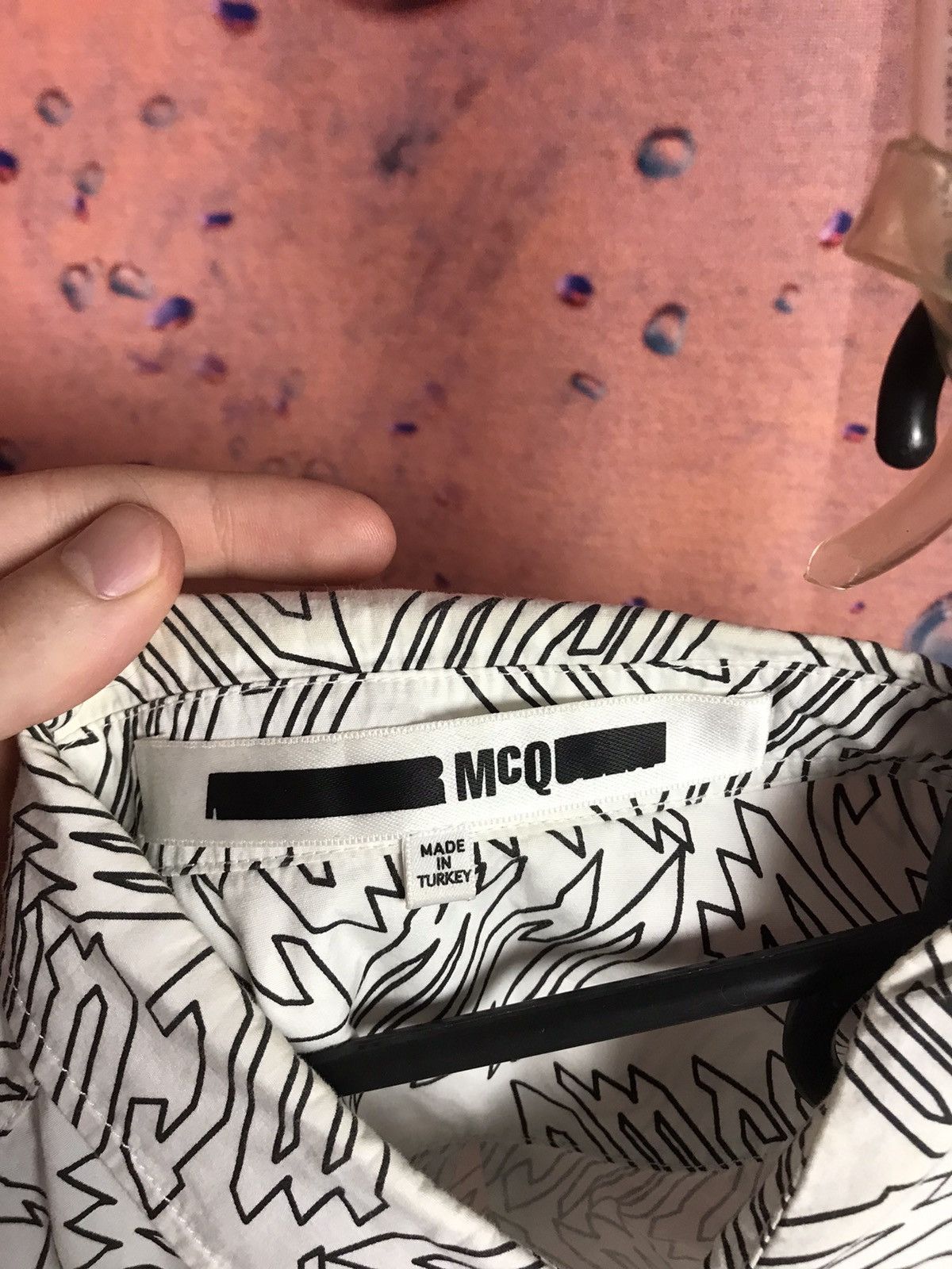 Alexander McQueen Alexander McQueen luxury monogram shirt Size US M / EU 48-50 / 2 - 5 Thumbnail