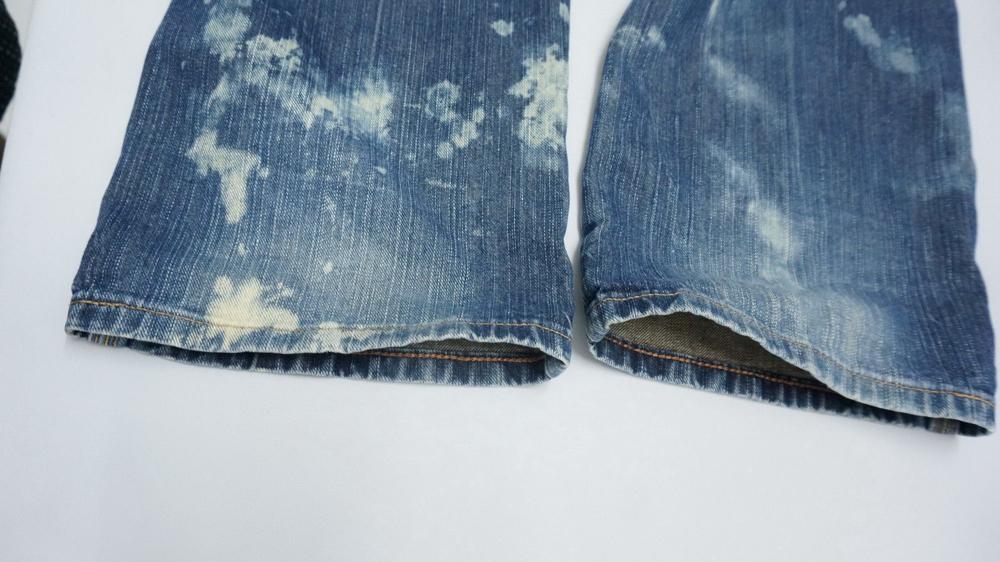 Edwin Rare 🔥 EDWIN XV Vintage Double Waist Acid Wash Jeans Size US 32 / EU 48 - 20 Thumbnail