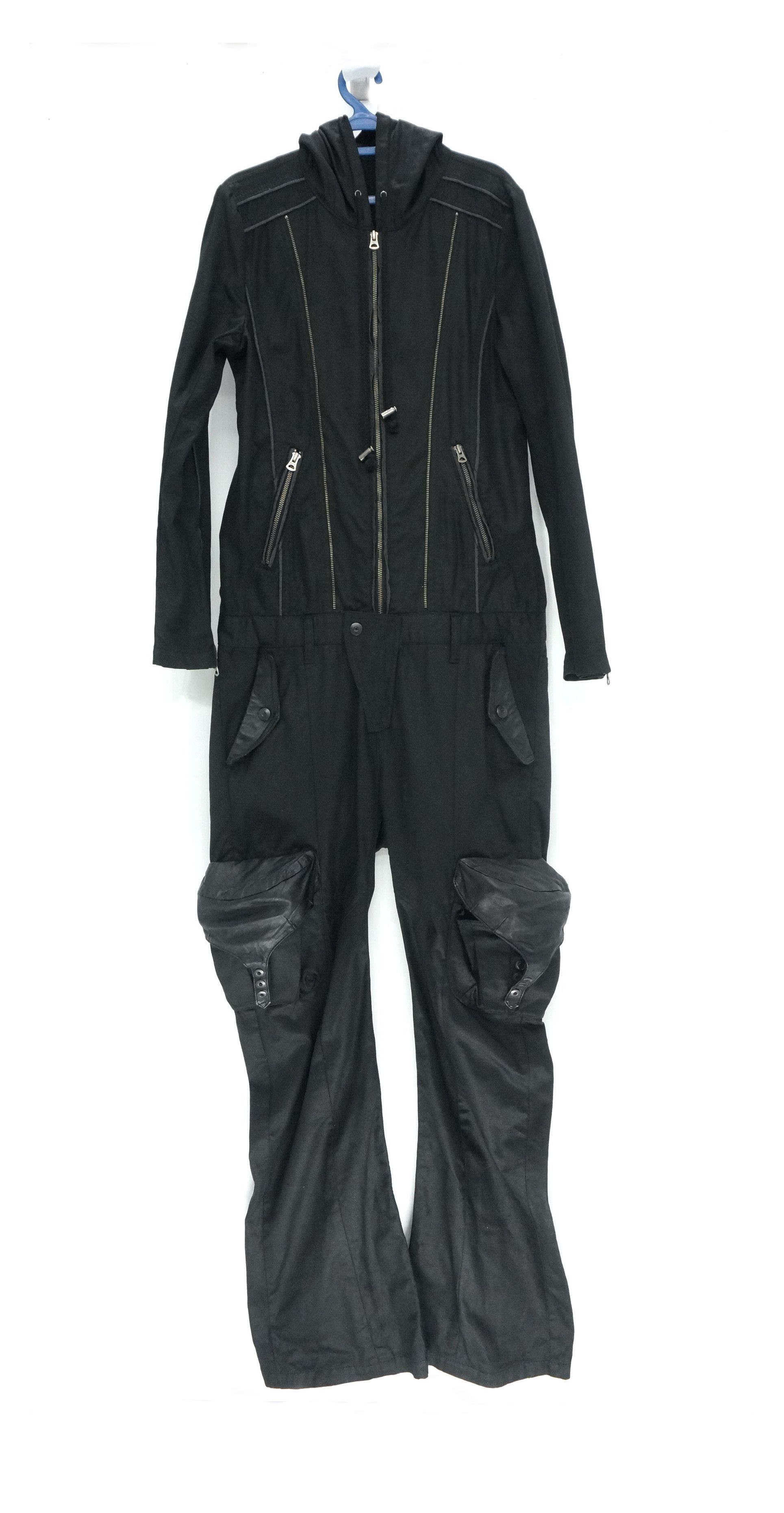 Image of Sick Civarize Japan Bodybag Coverall Jumpsuit in Black, Men's (Size 31)